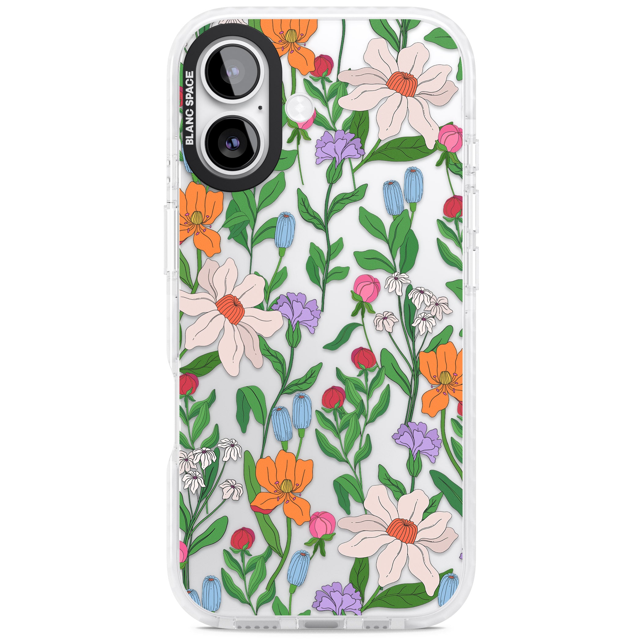 Full Bloom iPhone 17 Impact Clear Phone Case