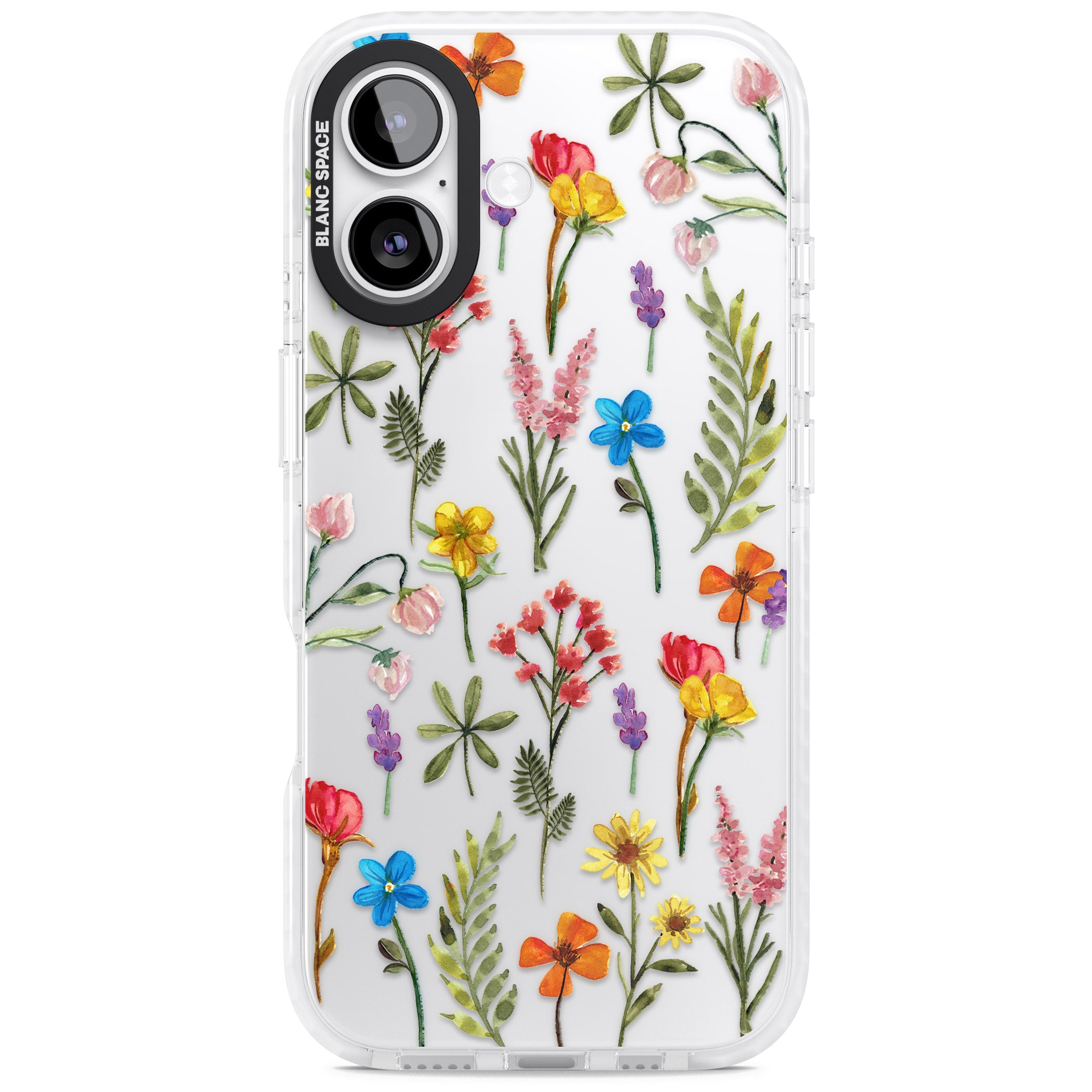 Spring Botanicals iPhone 17 Impact Clear Phone Case