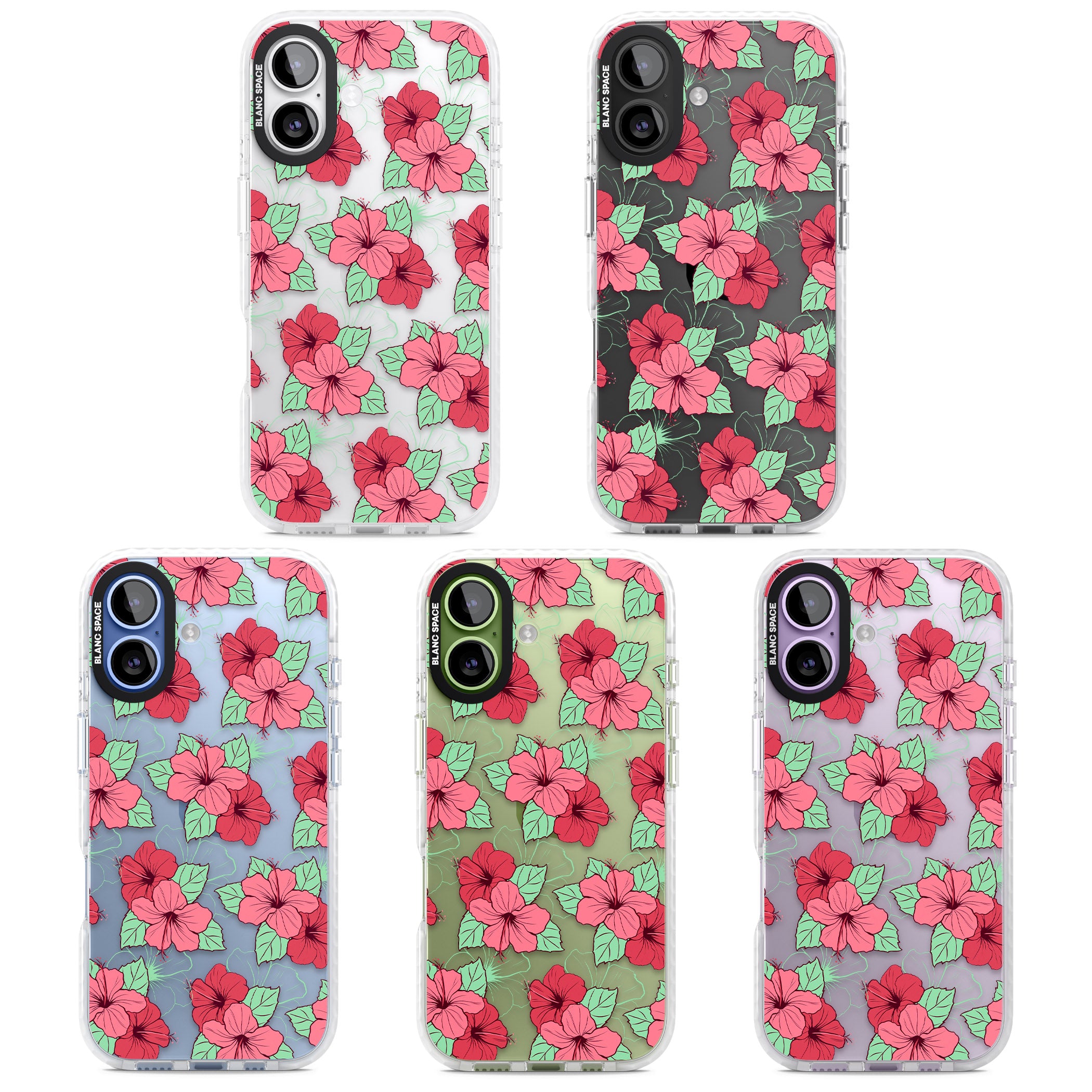 Pink Peony iPhone 17 Impact Clear Phone Case APT Impact Protection