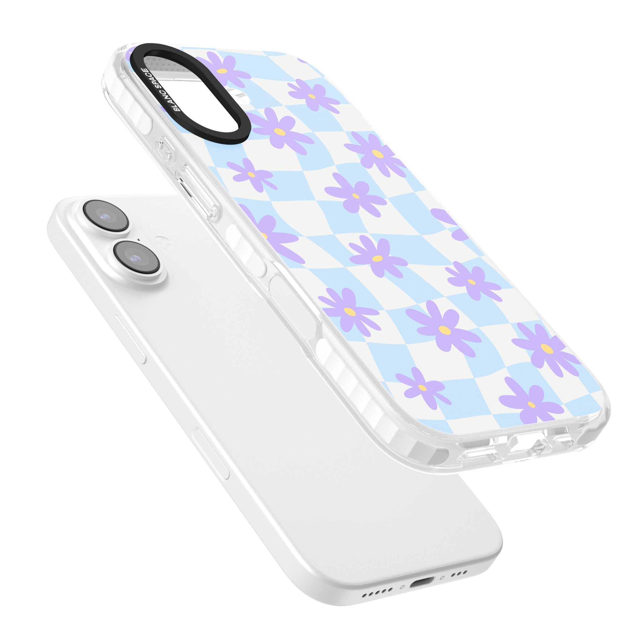 Serene Skies & Flowers iPhone 17 Impact Clear Phone Case Colours