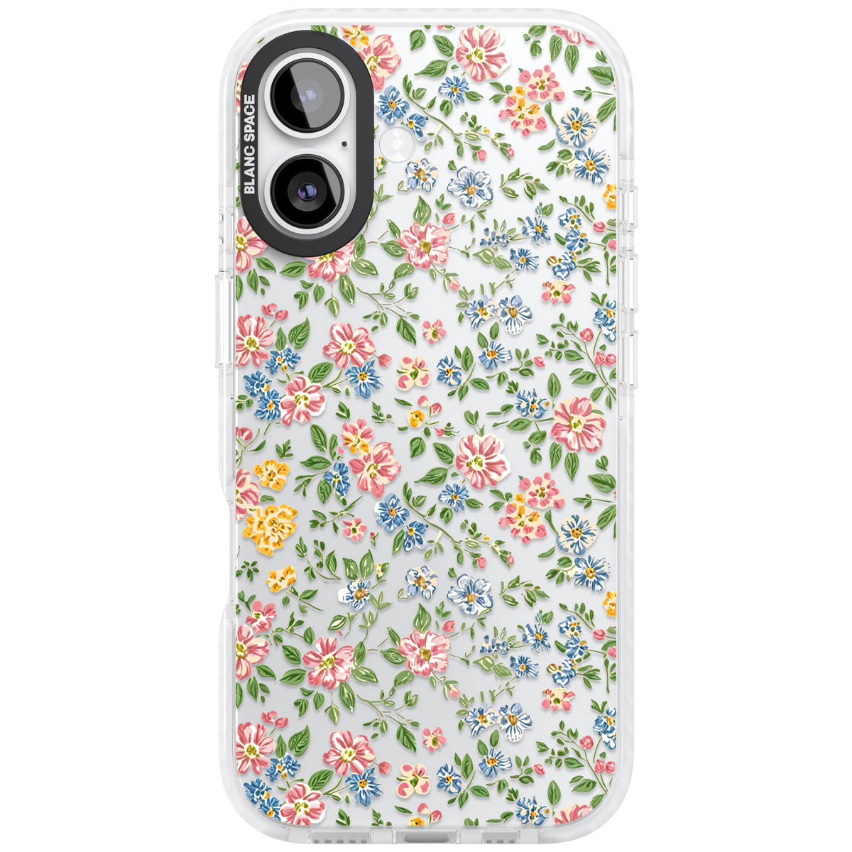 Soft Meadow iPhone 16 / iPhone 16 Plus / iPhone 17 Impact Clear Phone Case front