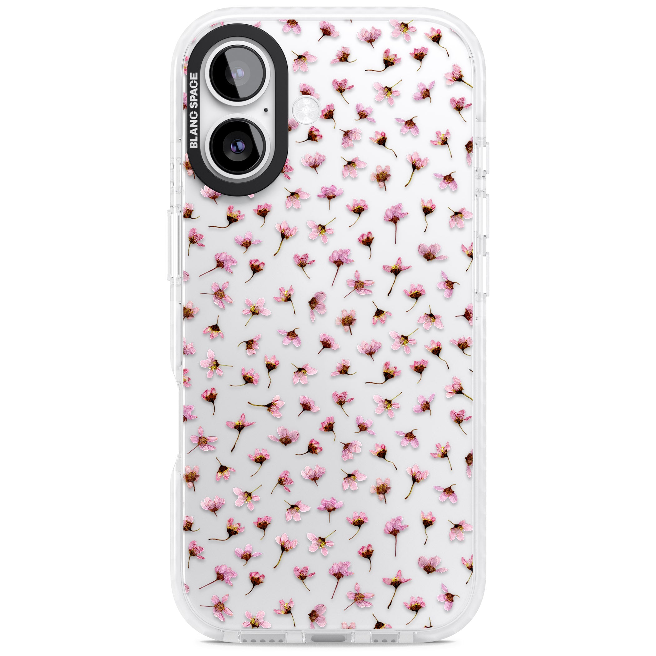 Pink Blossom iPhone 17 Impact Clear Phone Case
