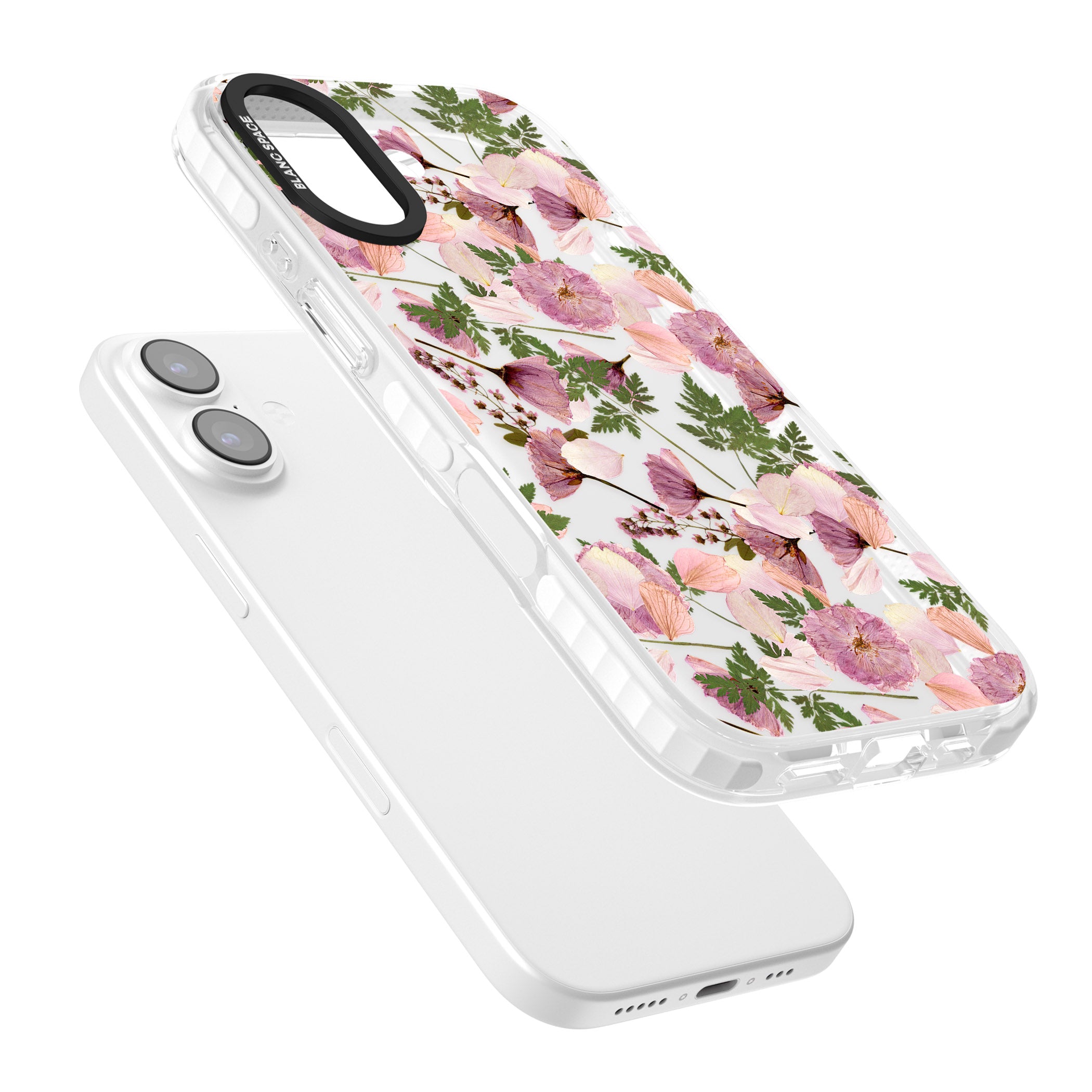 Pink Floral Appreciation iPhone 17 Impact Clear Phone Case Colours