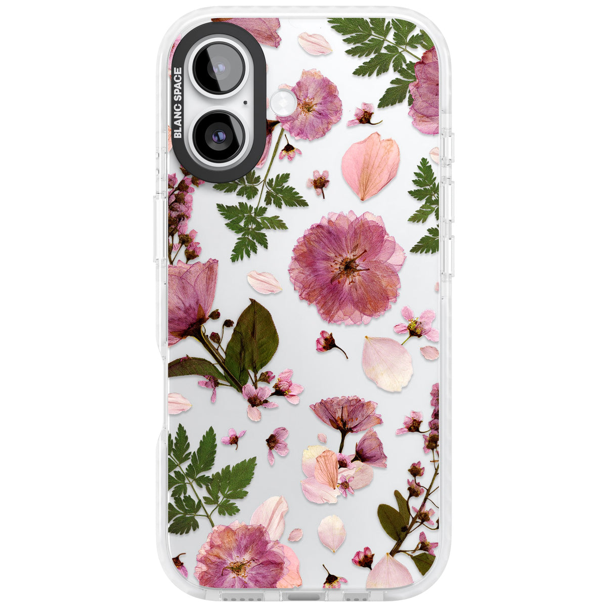 Blossom Bouquet iPhone 16 / iPhone 16 Plus / iPhone 17 Impact Clear Phone Case front