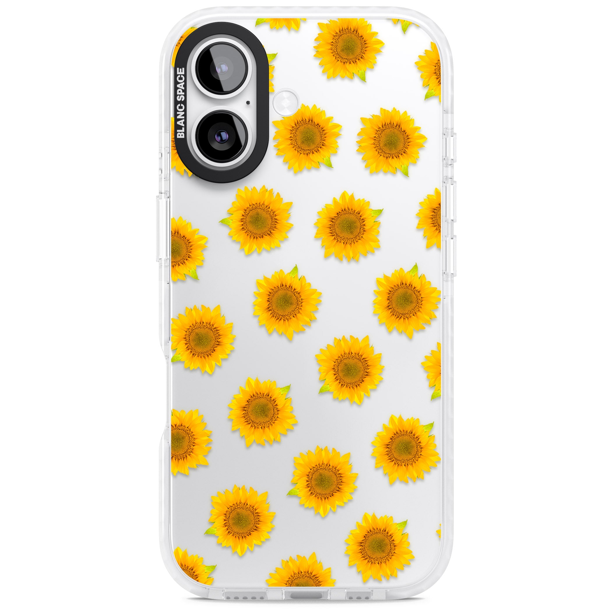Sunflower Flourish iPhone 17 Impact Clear Phone Case