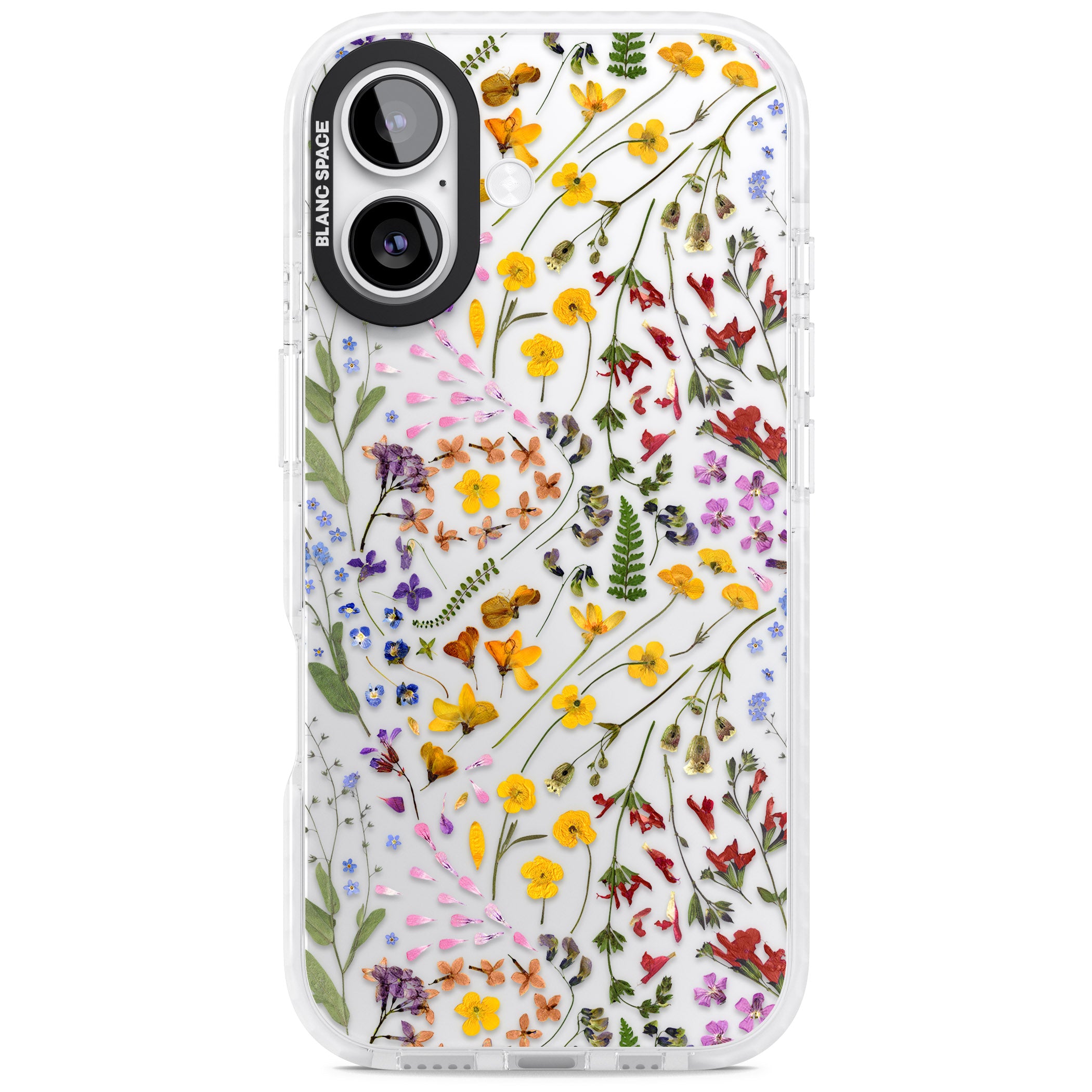 Wildflower iPhone 17 Impact Clear Phone Case