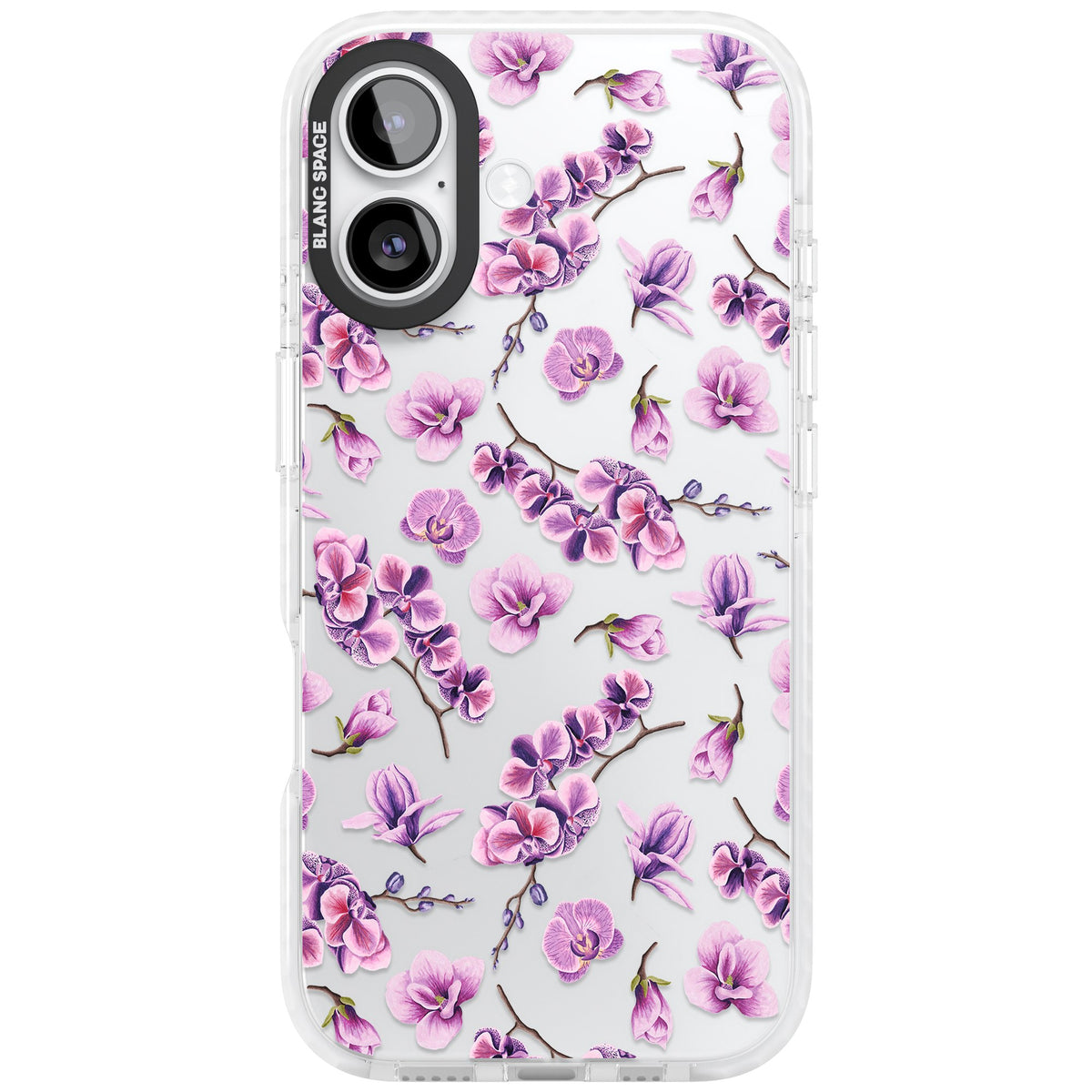 Soft Bloom iPhone 16 / iPhone 16 Plus / iPhone 17 Impact Clear Phone Case front