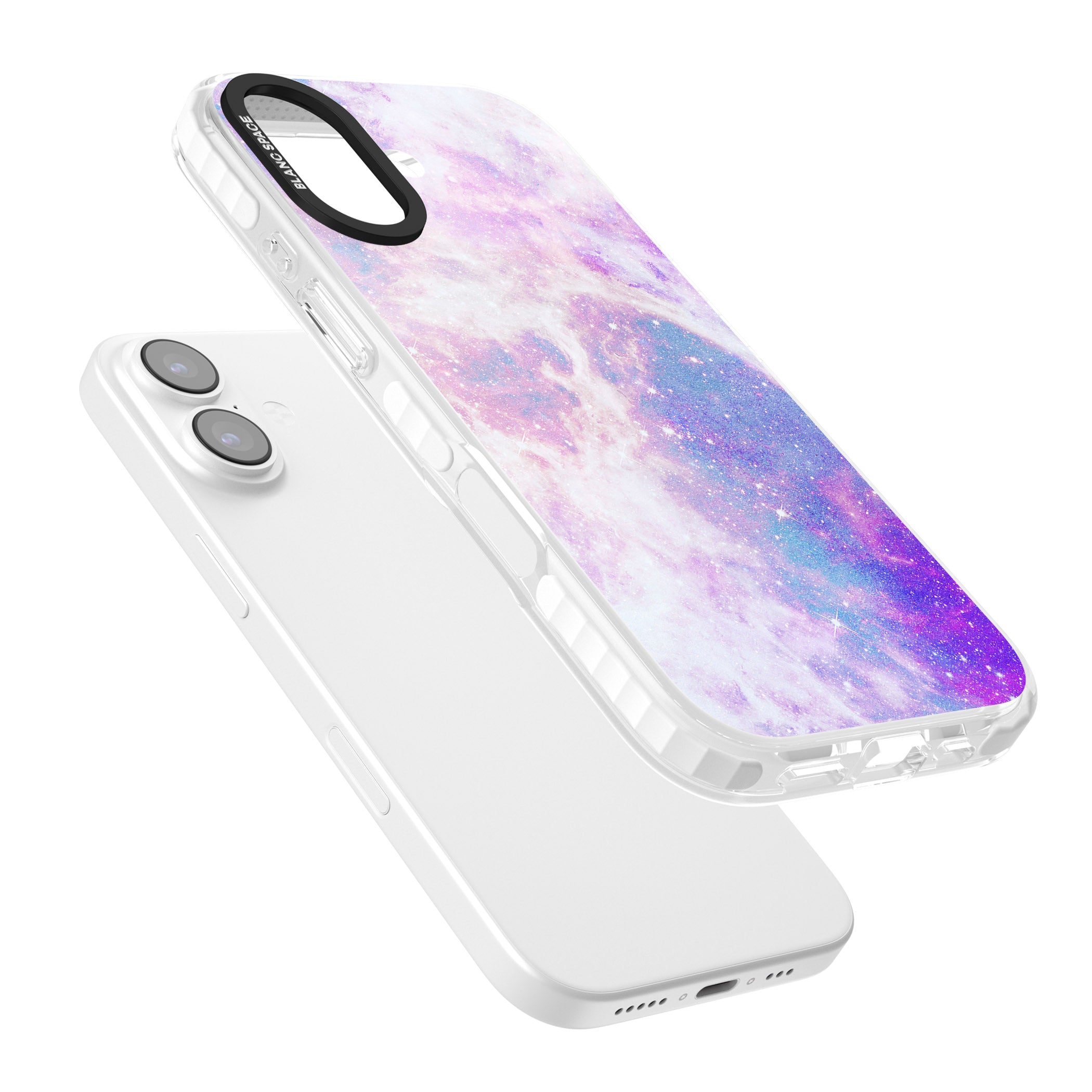 Pastel Galaxy iPhone 17 Impact Clear Phone Case Colours