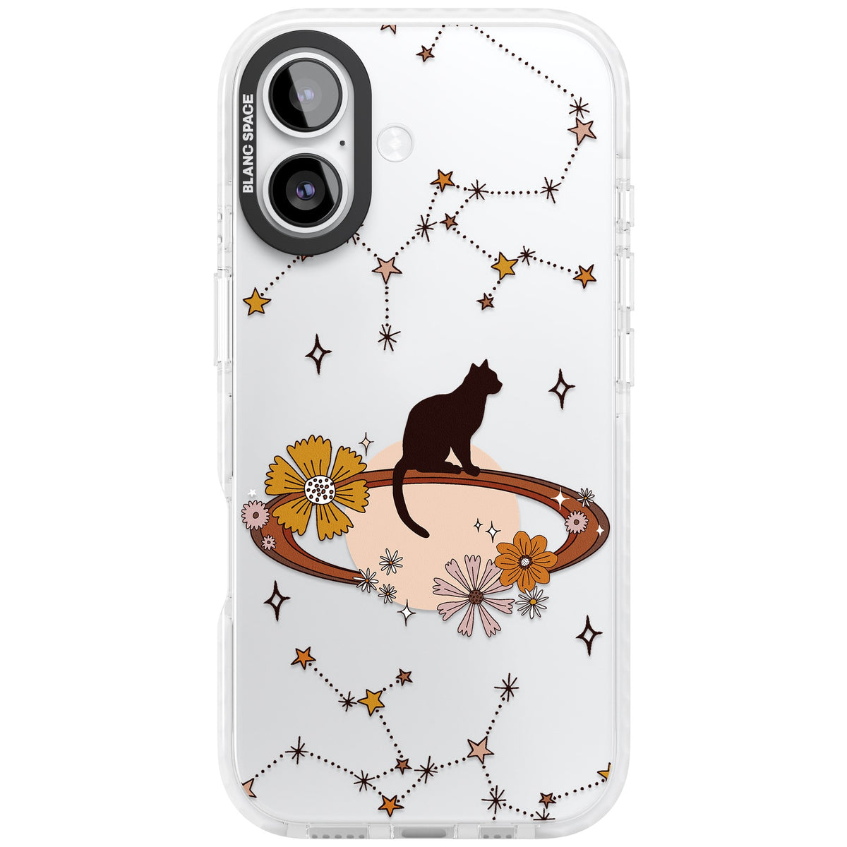 Feline Phenomenon iPhone 16 / iPhone 16 Plus / iPhone 17 Impact Clear Phone Case front