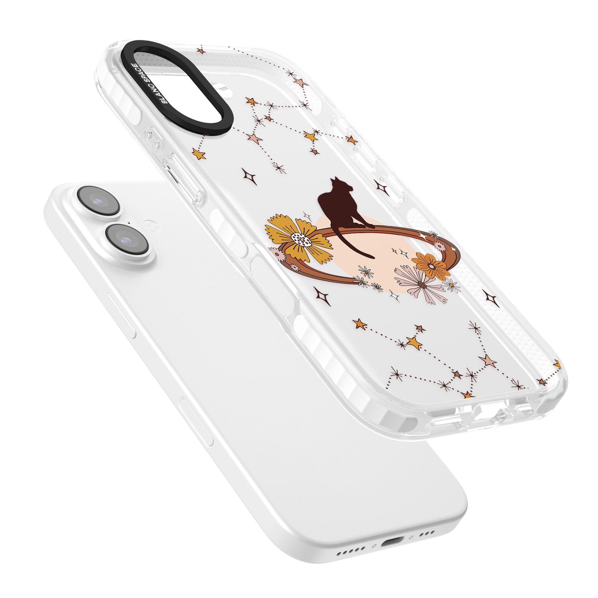 Feline Phenomenon iPhone 17 Impact Clear Phone Case Colours