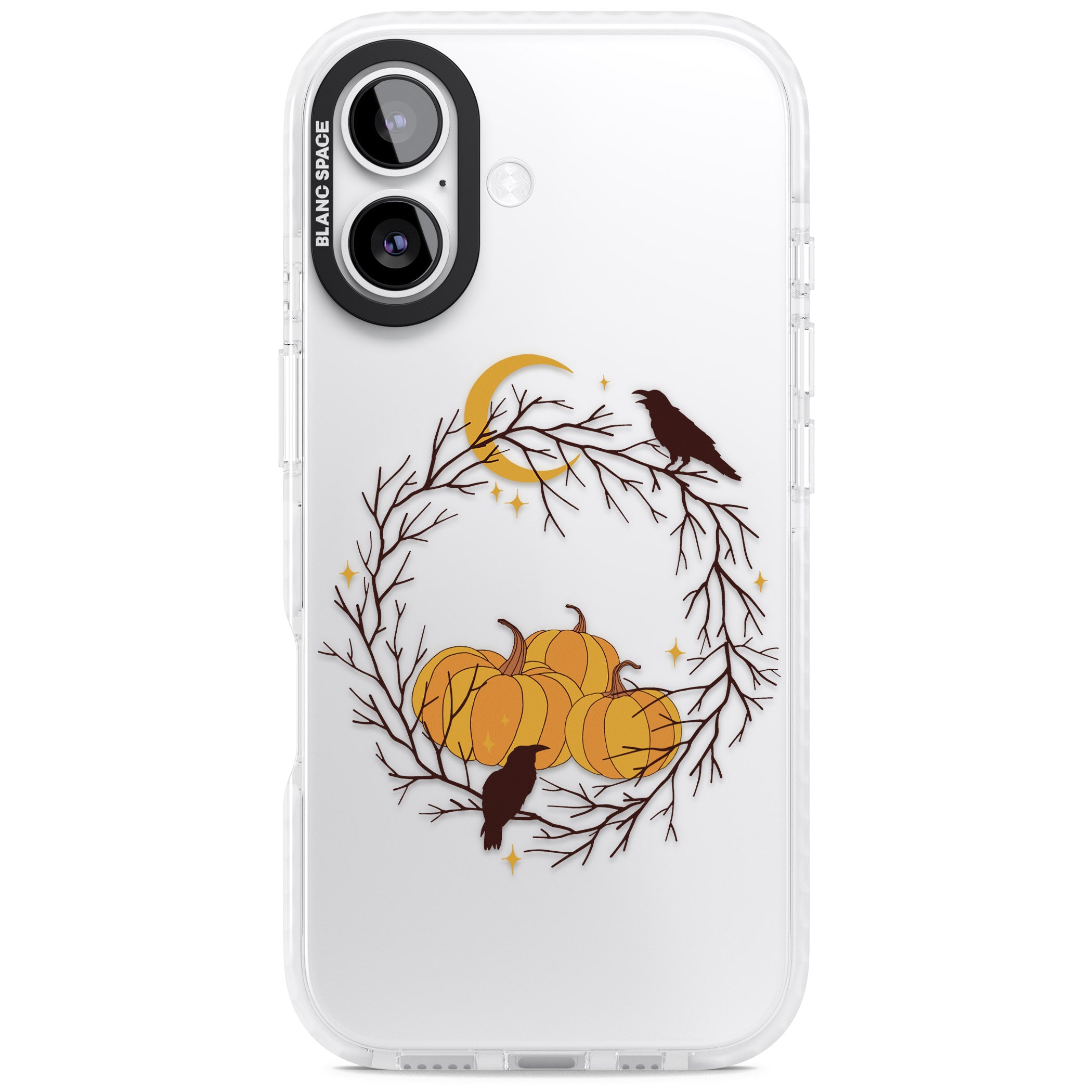 Pumpkin Patch iPhone 17 Impact Clear Phone Case