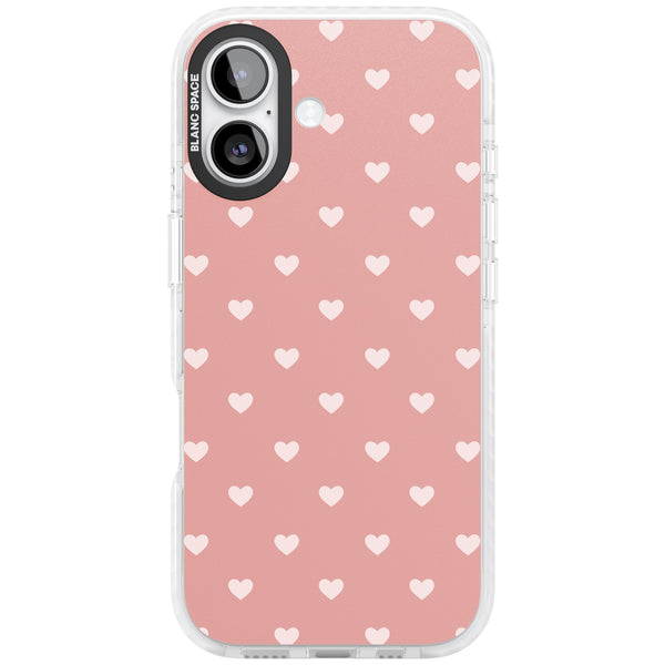 Small Heart Pattern: Pink
