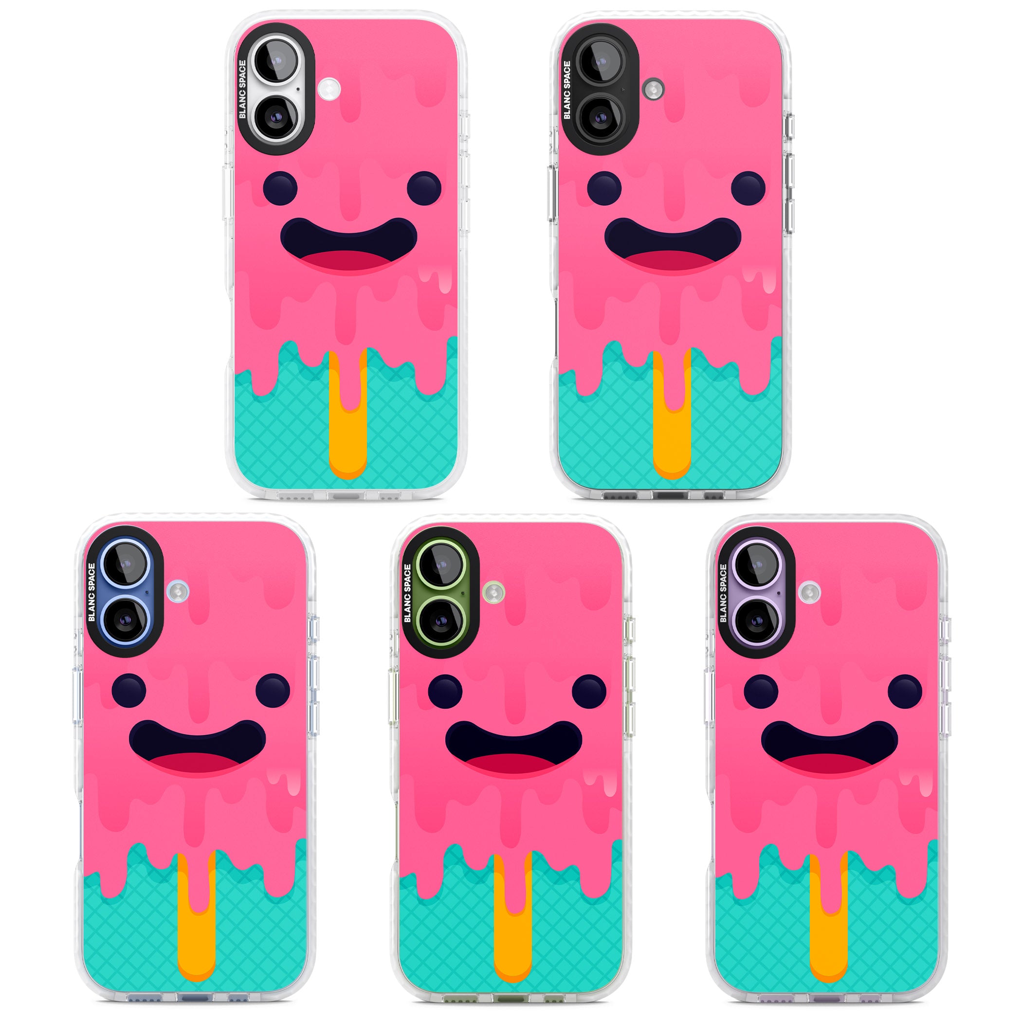 Ice Lolly iPhone 17 Impact Clear Phone Case APT Impact Protection