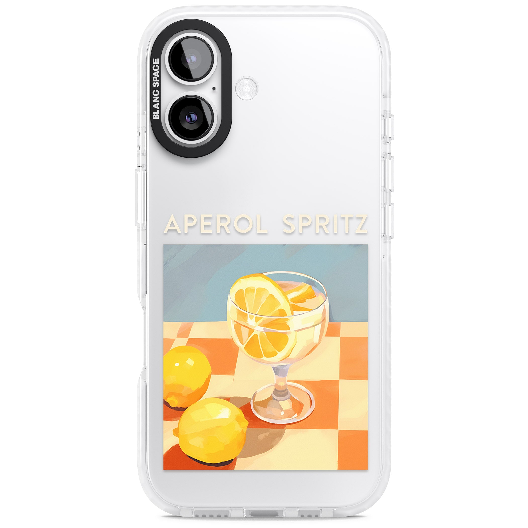 Lemon Spritz iPhone 17 Impact Clear Phone Case