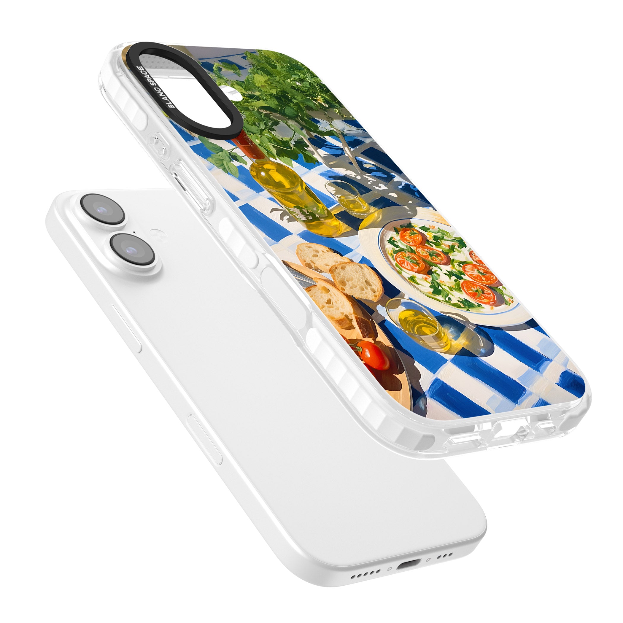 Caprese Salad iPhone 17 Impact Clear Phone Case Colours