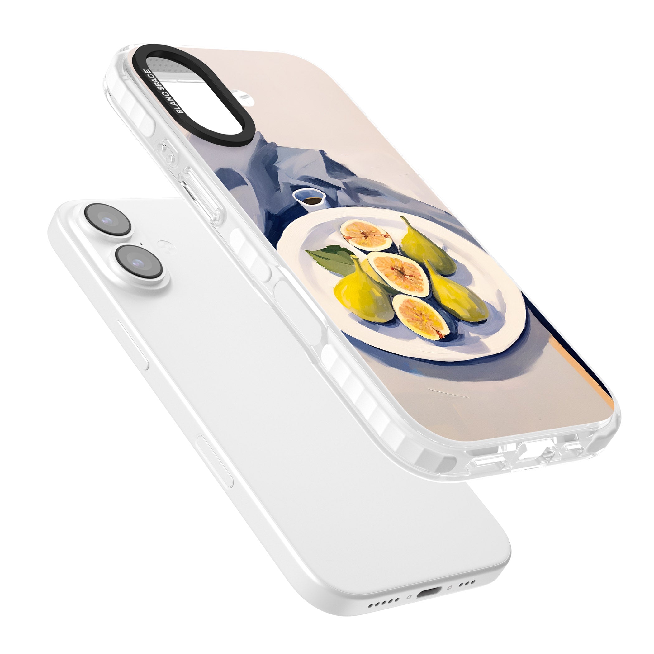 Plate of Pears iPhone 17 Impact Clear Phone Case Colours