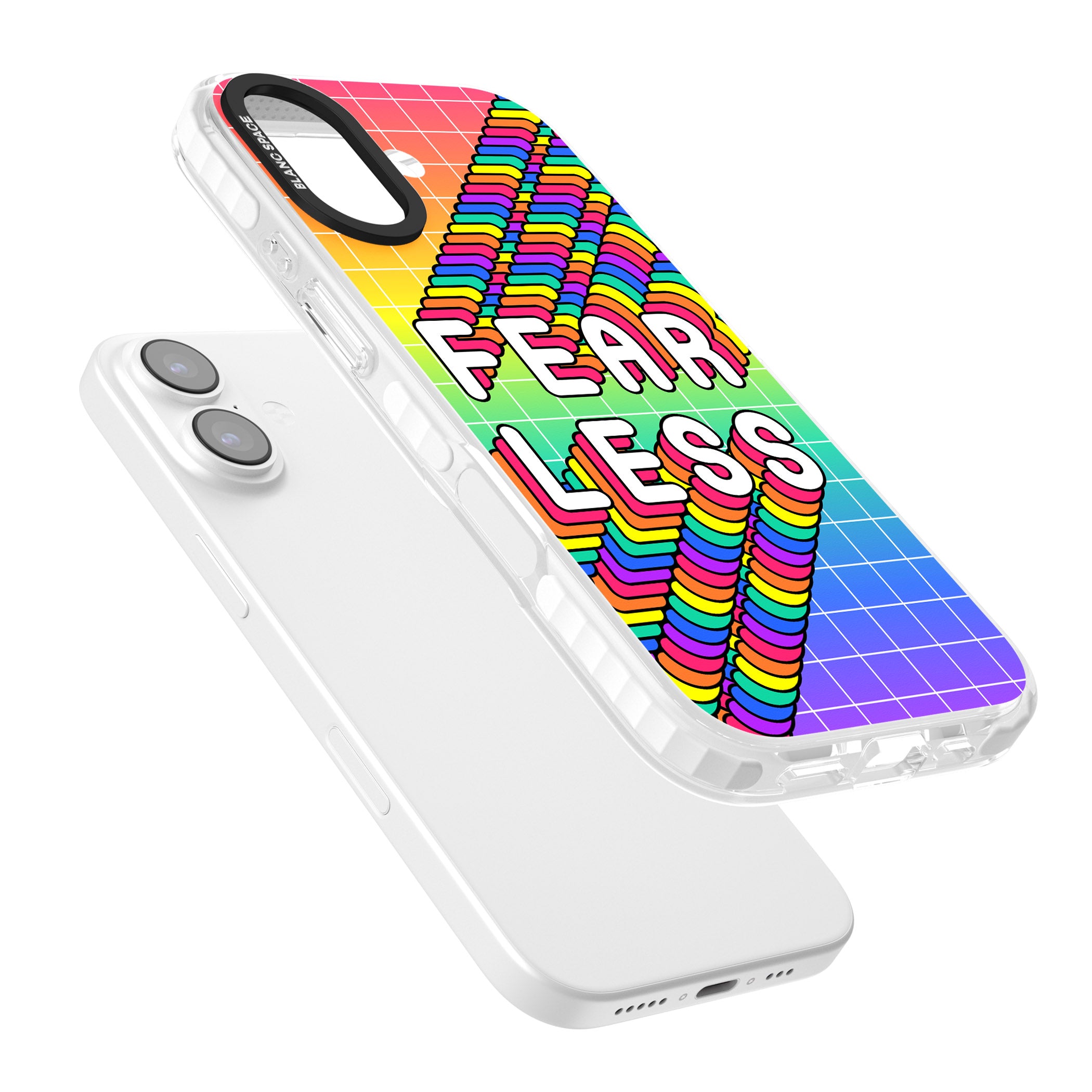 Fearless iPhone 17 Impact Clear Phone Case Colours