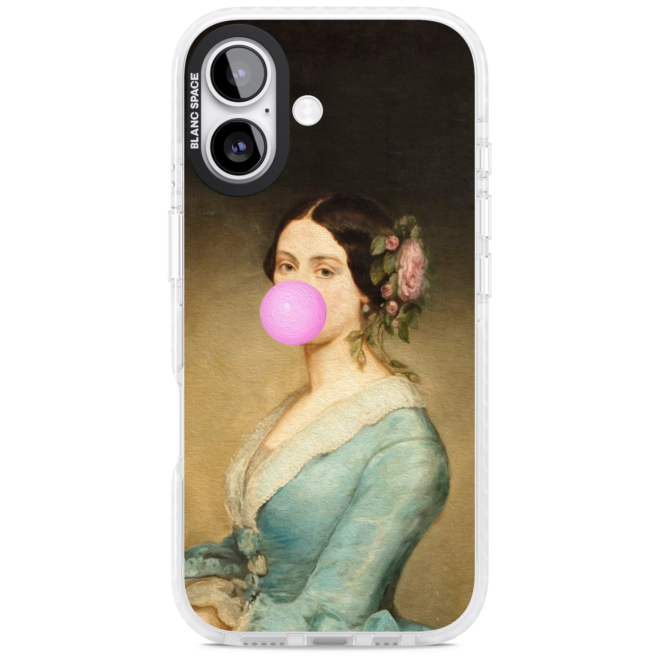 Bubblegum Renaissance iPhone 17 Impact Pro Clear Phone Case
