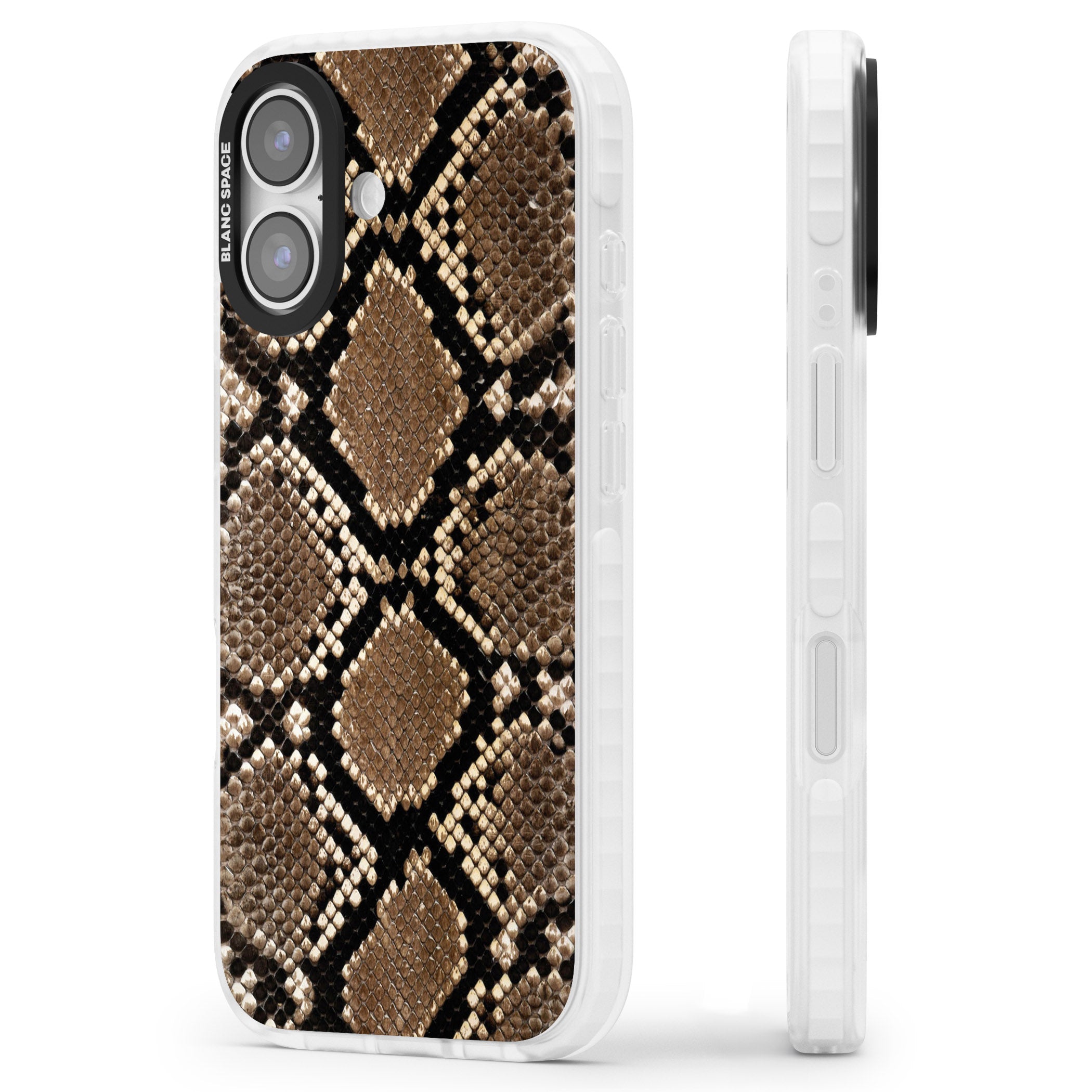 Snakeskin iPhone 17 Impact Pro Clear Phone Case Side Profile