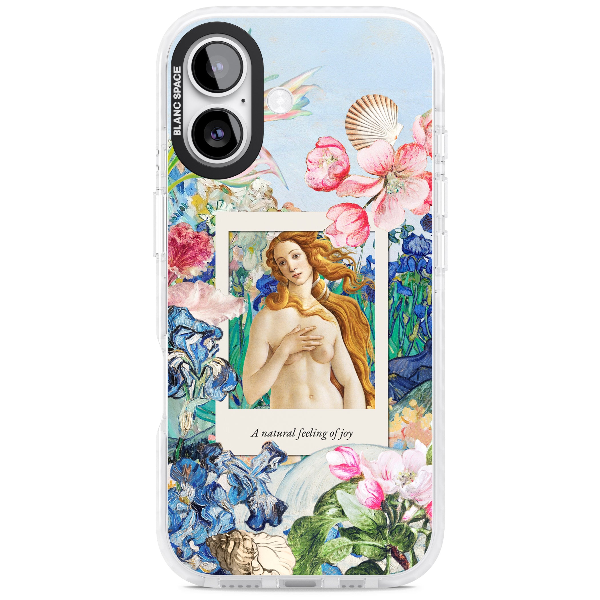 Botticelli Venus iPhone 17 Impact Pro Clear Phone Case