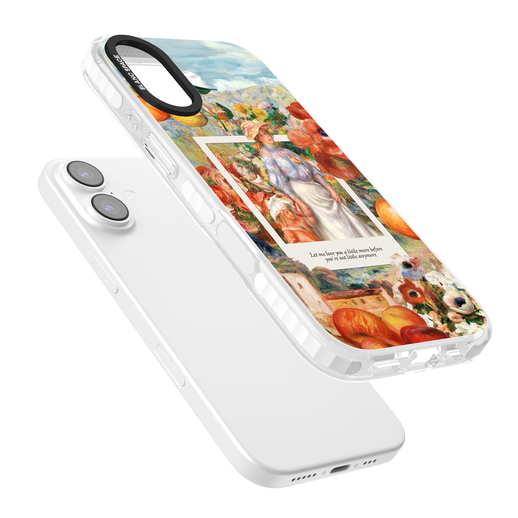 Renoir Mother & Child iPhone 17 Impact Pro Clear Phone Case Colours