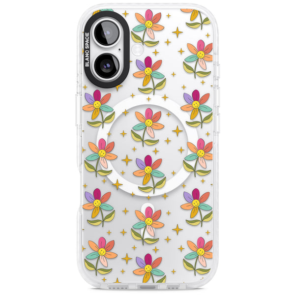 Boho Celestial Happy Flower