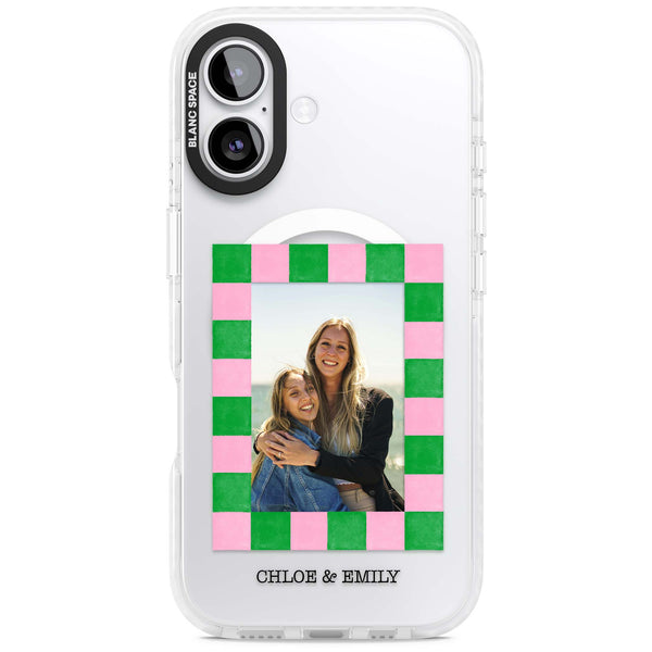 Personalised Riviera Check Photo