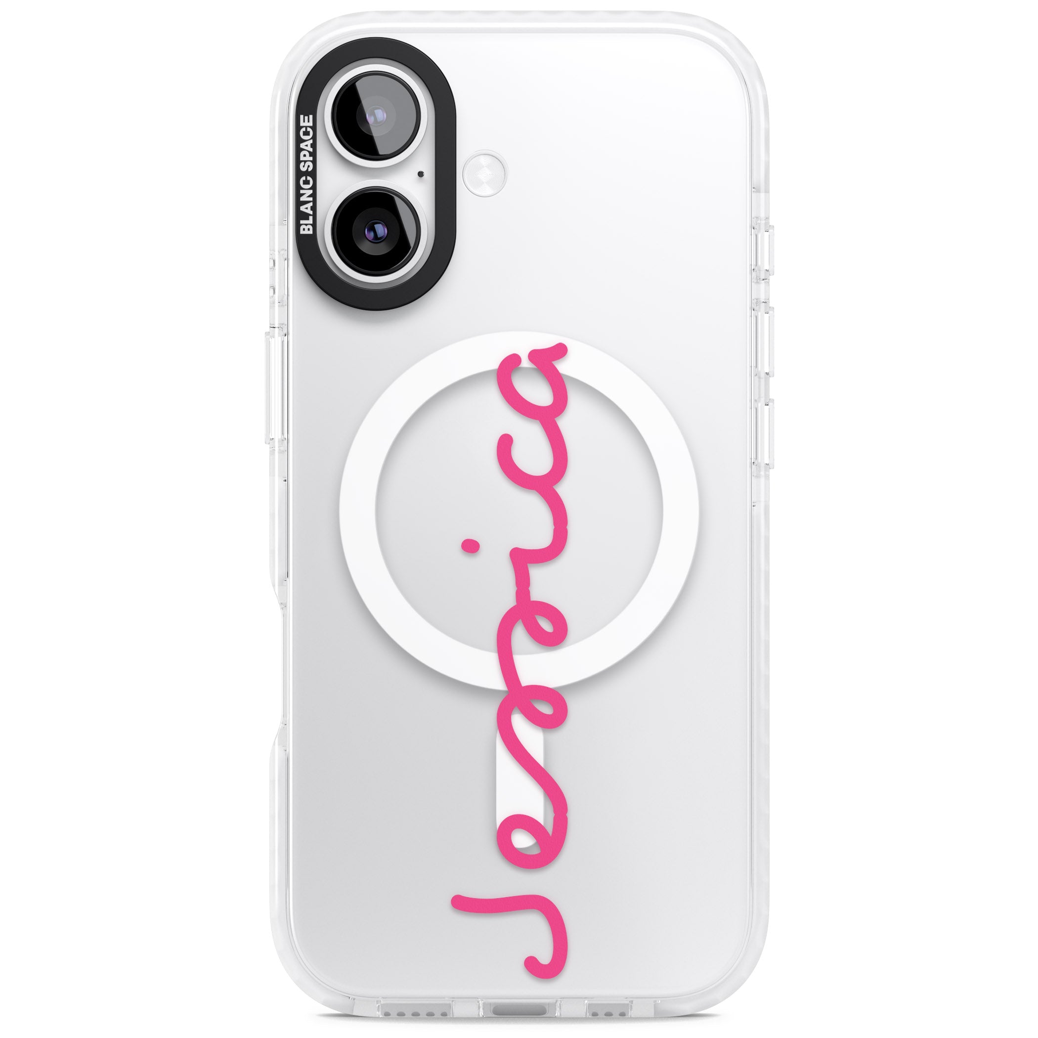 Personalised Summer Name iPhone 17 Impact Pro Clear Phone Case