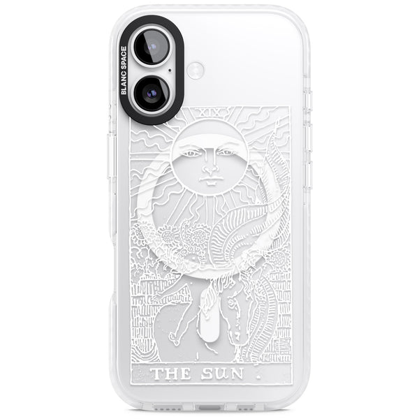 Personalised The Sun Tarot Card (White)