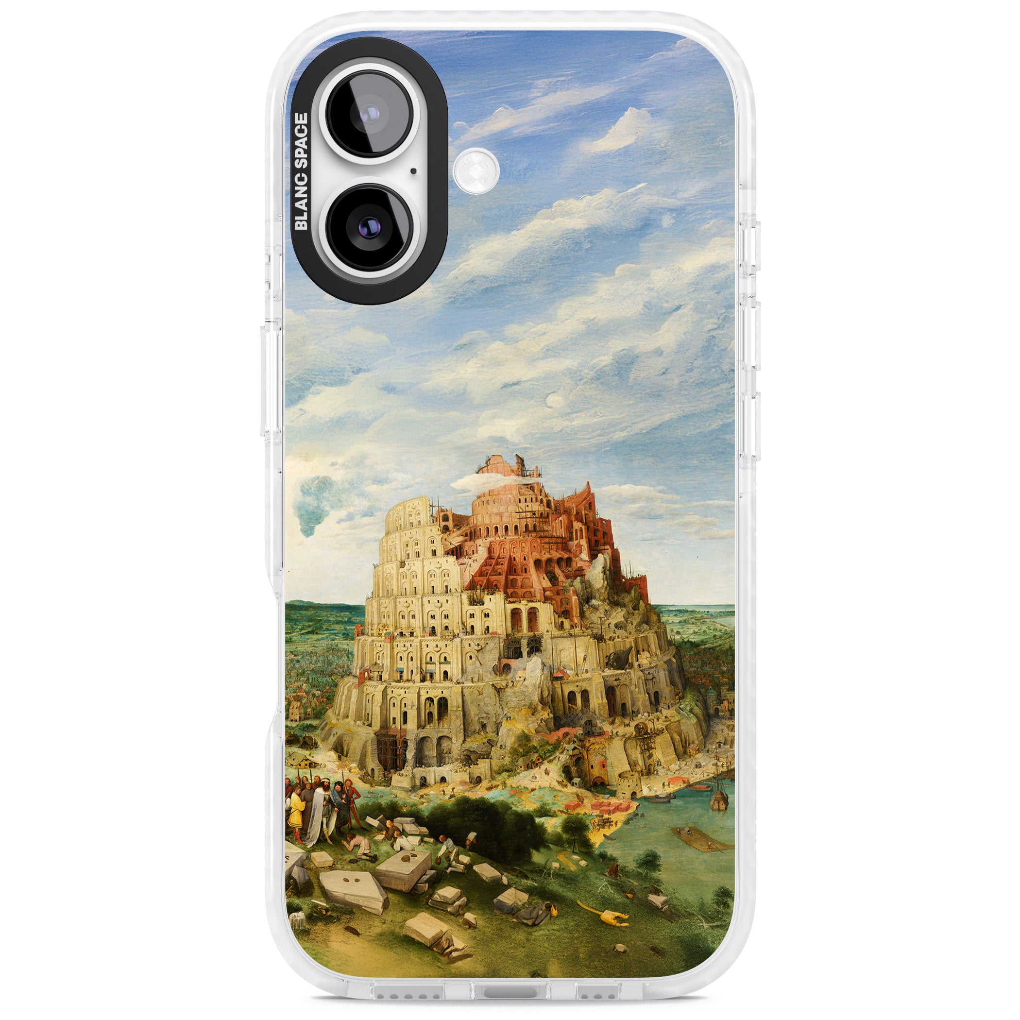 Tower Of Babel iPhone 17 Impact Pro Clear Phone Case