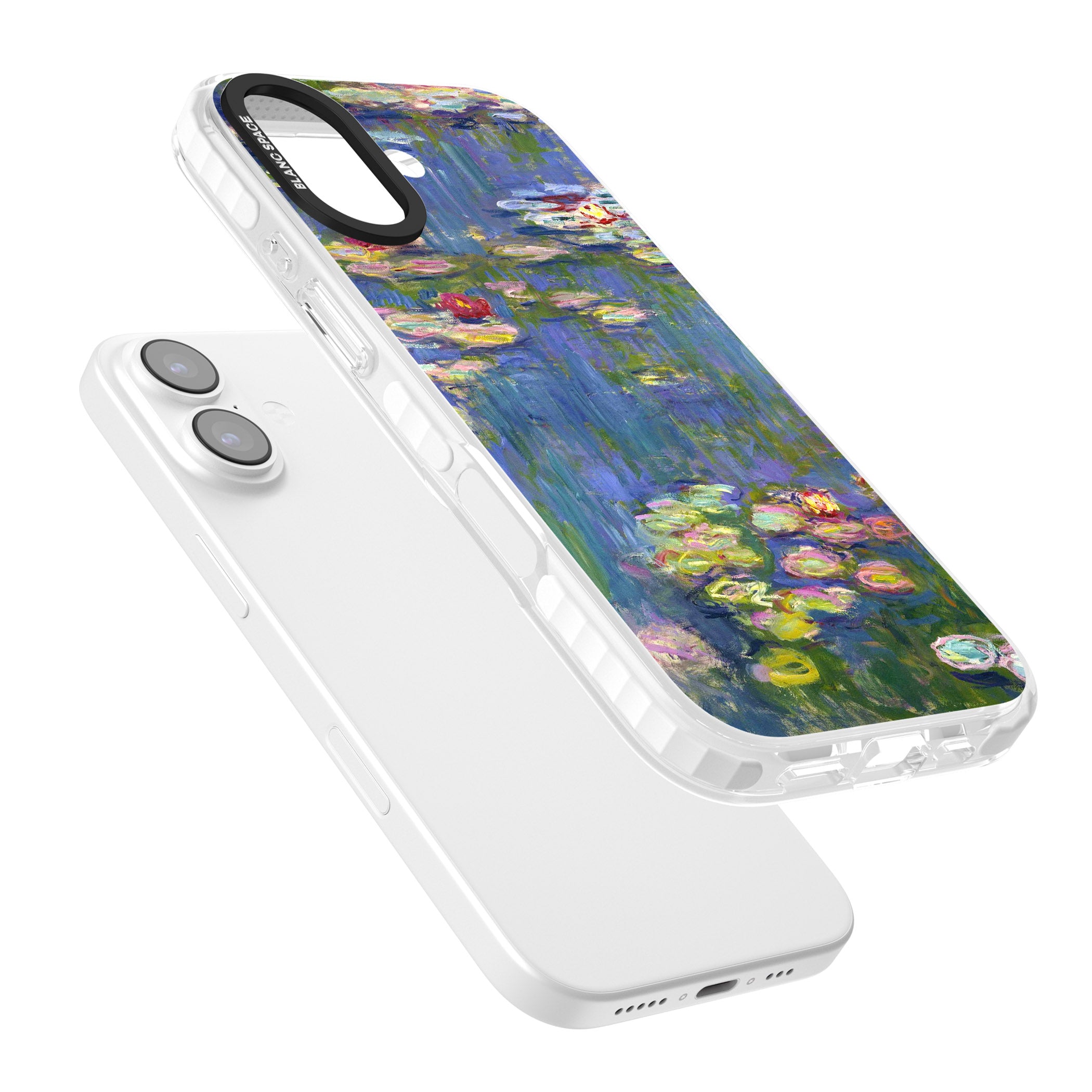 Water Lilies II iPhone 17 Impact Pro Clear Phone Case Colours