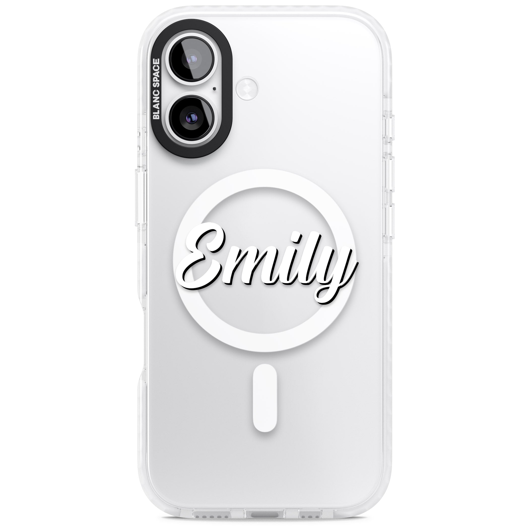Personalised Cute Name iPhone 17 Impact Pro Clear Phone Case