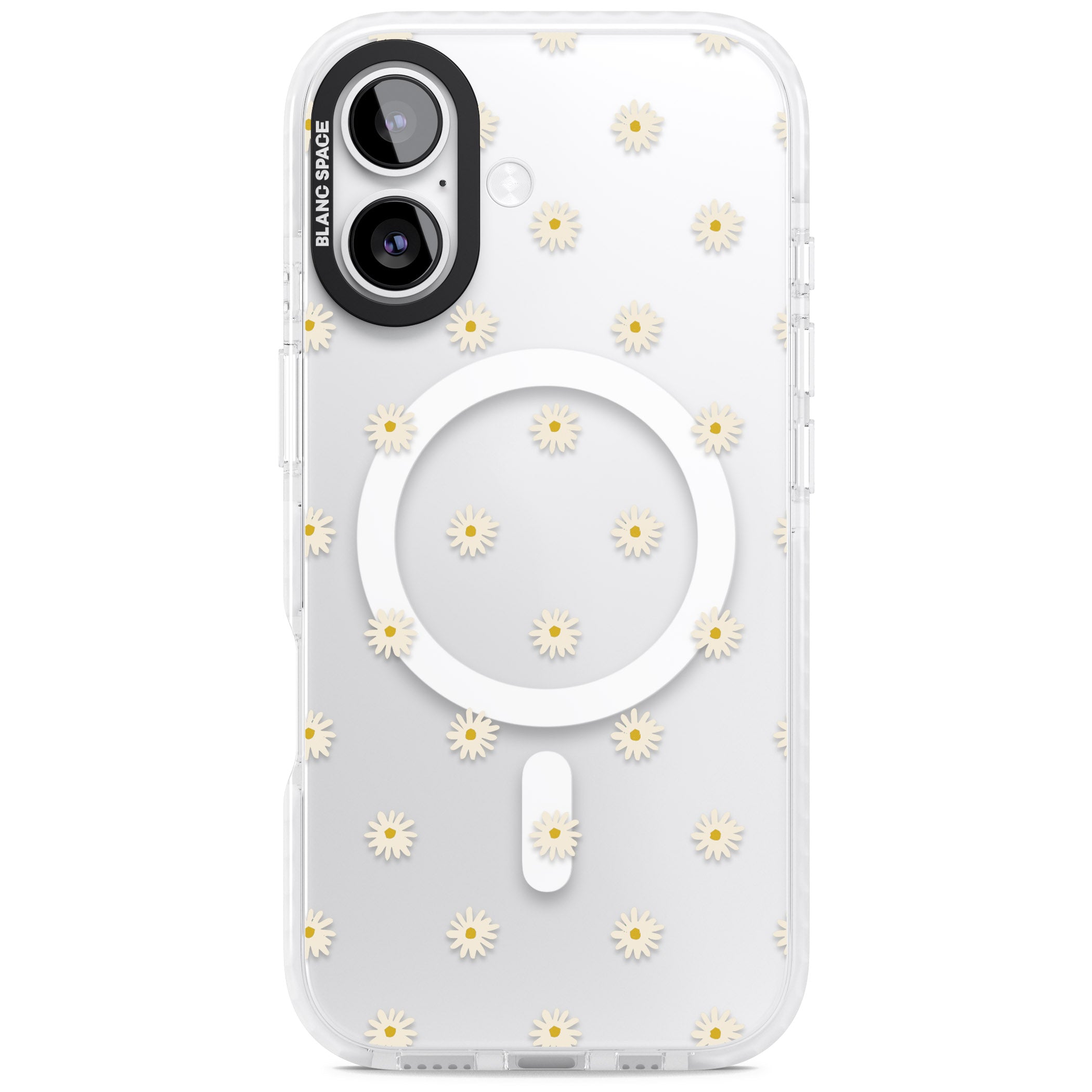 Daisy Pop Floral iPhone 17 Impact Pro Clear Phone Case