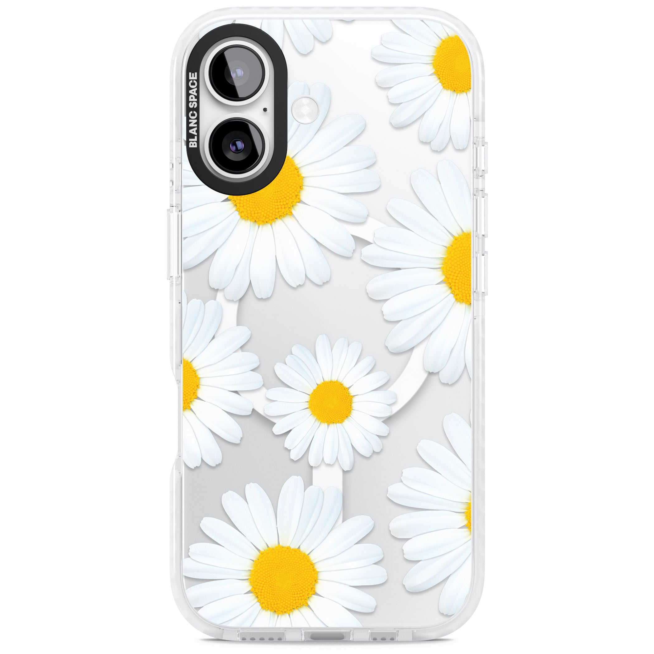 Summer Daisy iPhone 17 Impact Pro Clear Phone Case