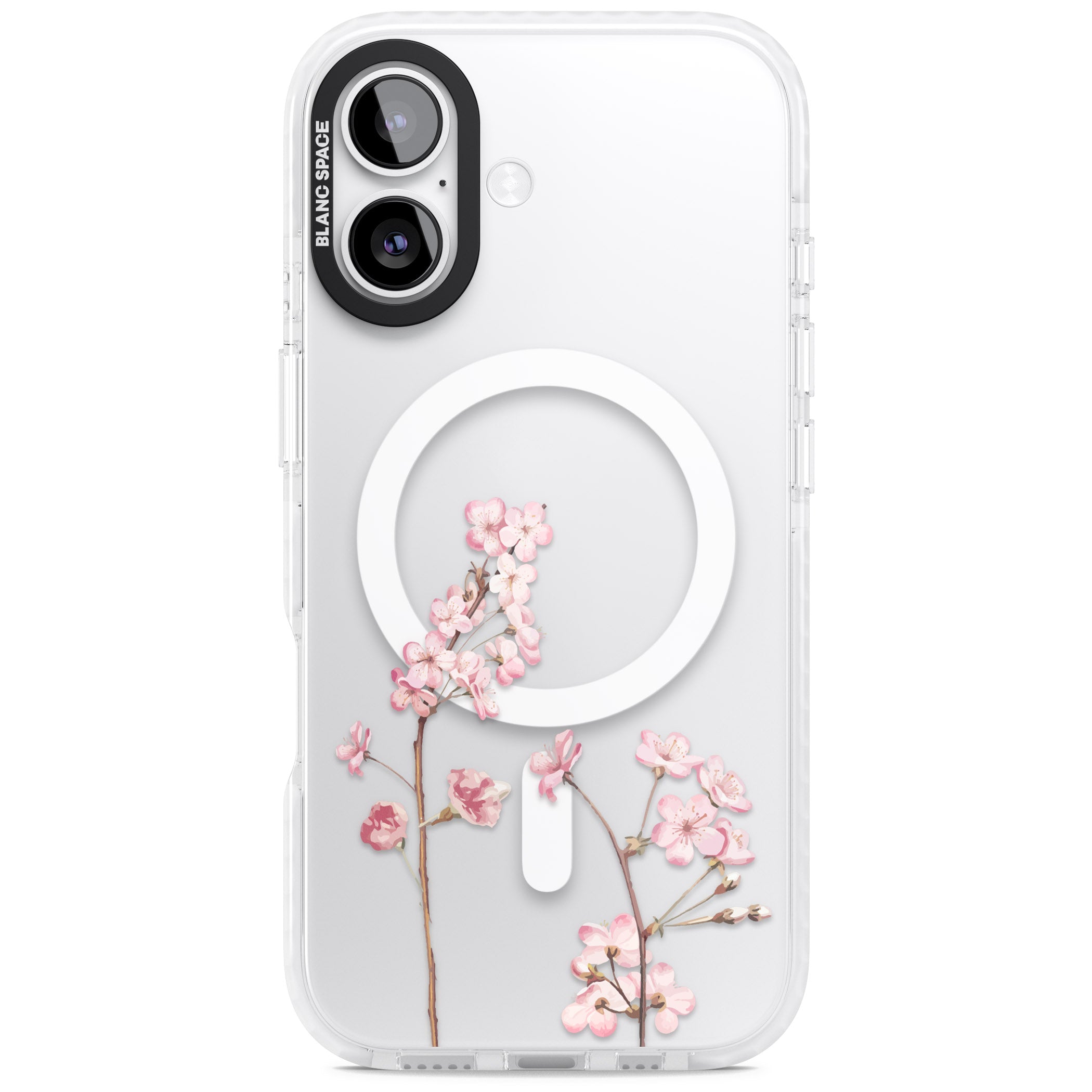 Blossom Flower iPhone 17 Impact Pro Clear Phone Case
