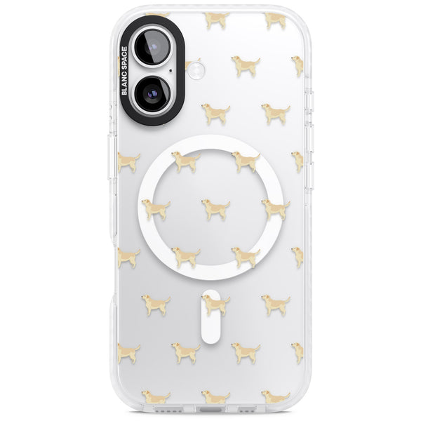 Tan Labrador Dog Pattern