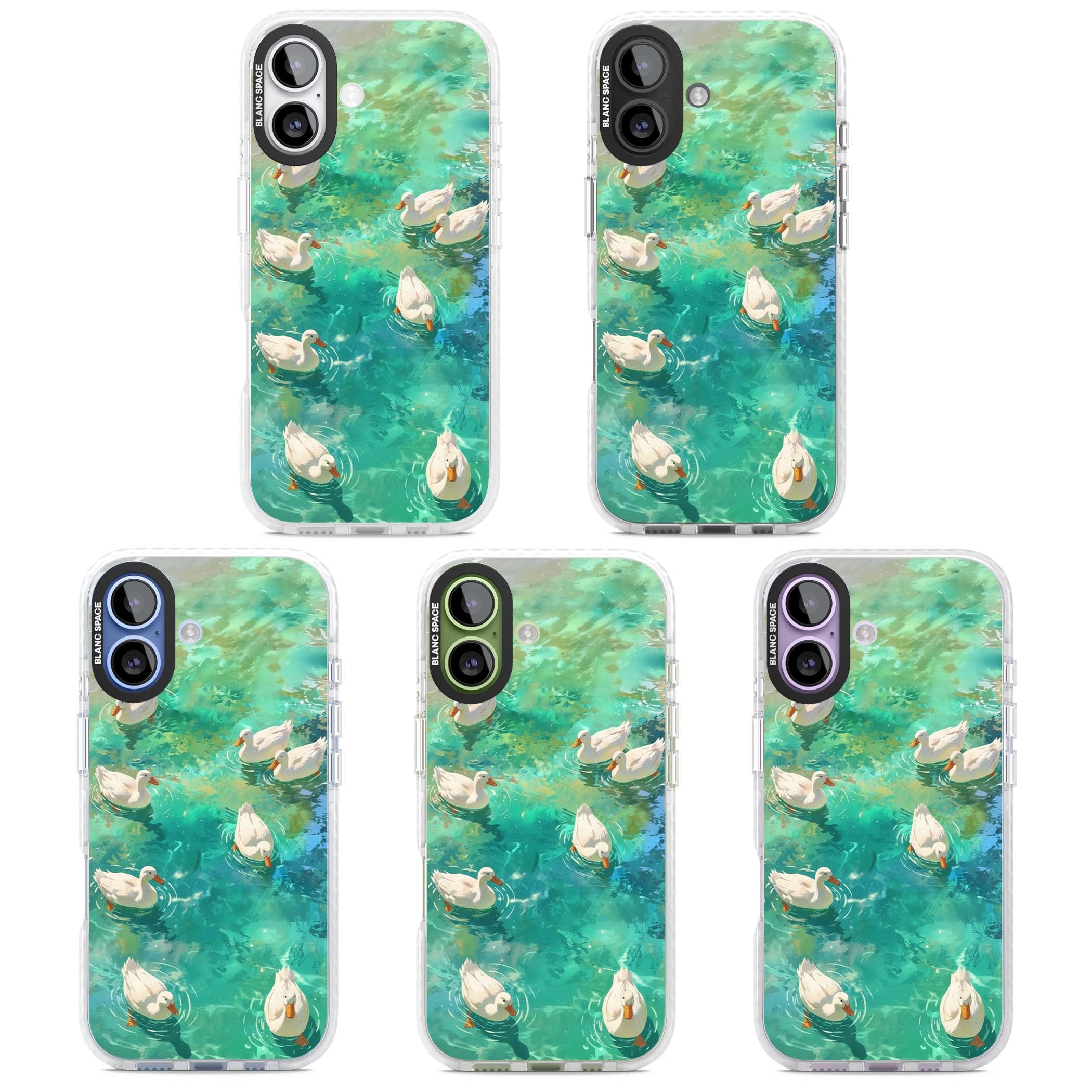 Ducks In The Pond for her iPhone case | Impact Magsafe case for iPhone 17