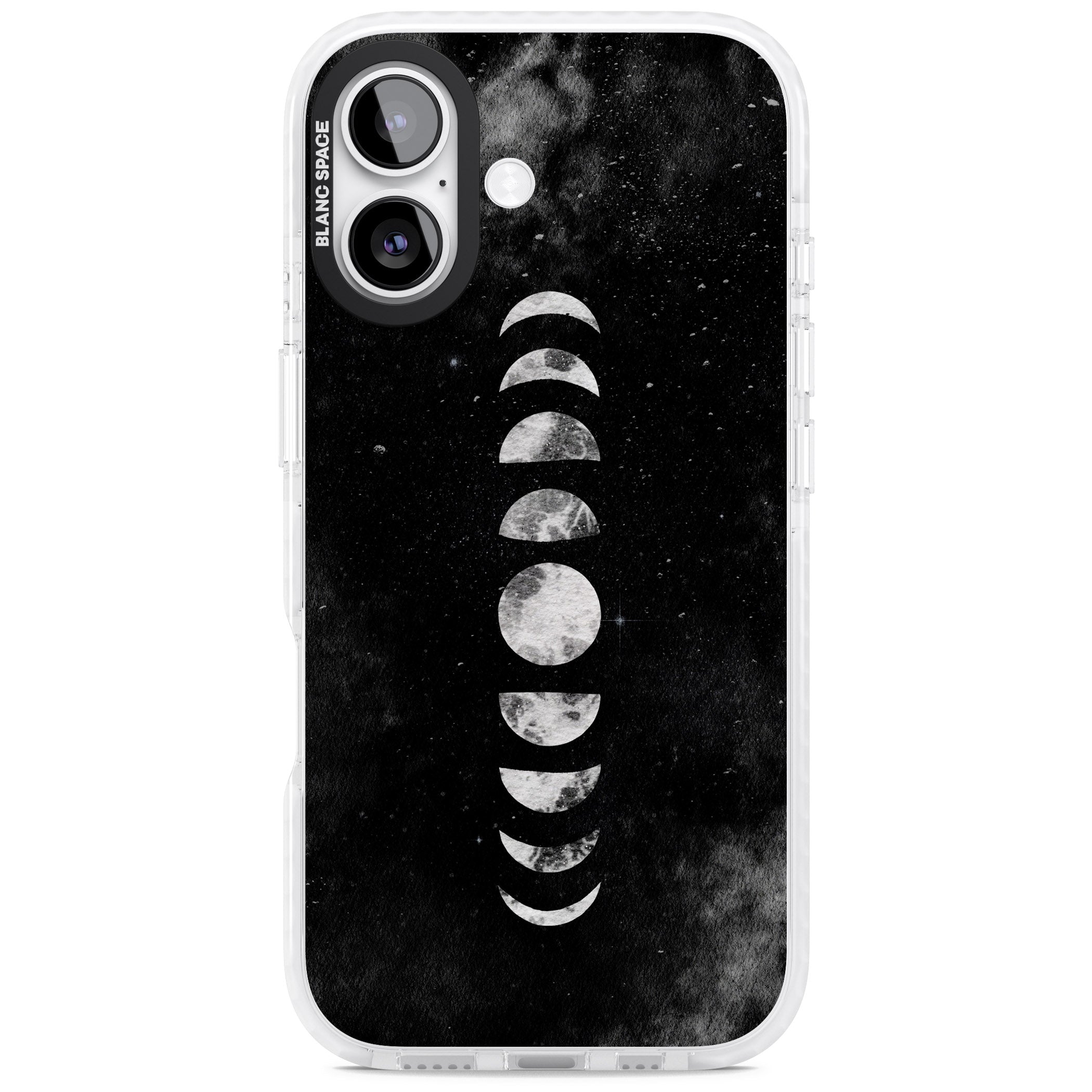 Lunar Phases iPhone 17 Impact Pro Clear Phone Case
