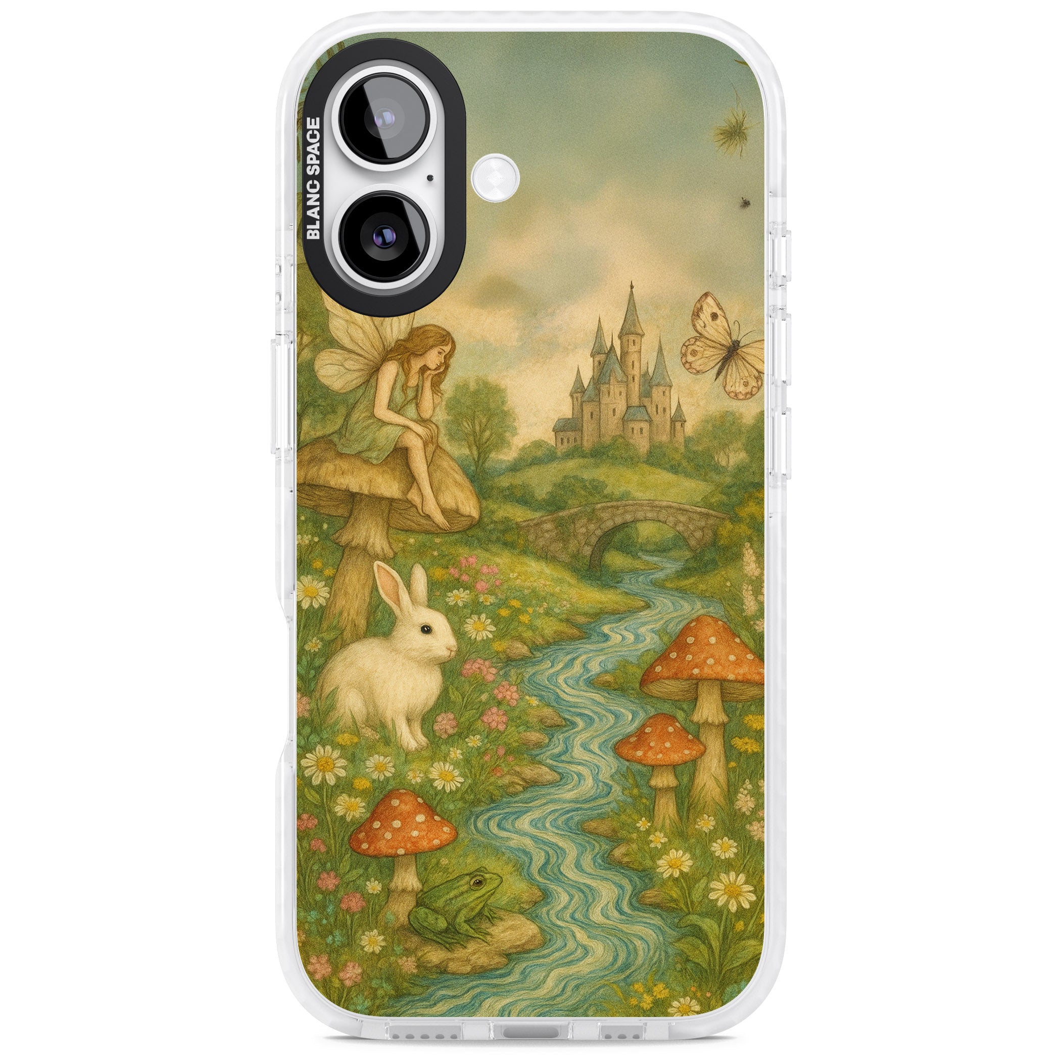 Castle Fairy iPhone 17 Impact Pro Clear Phone Case