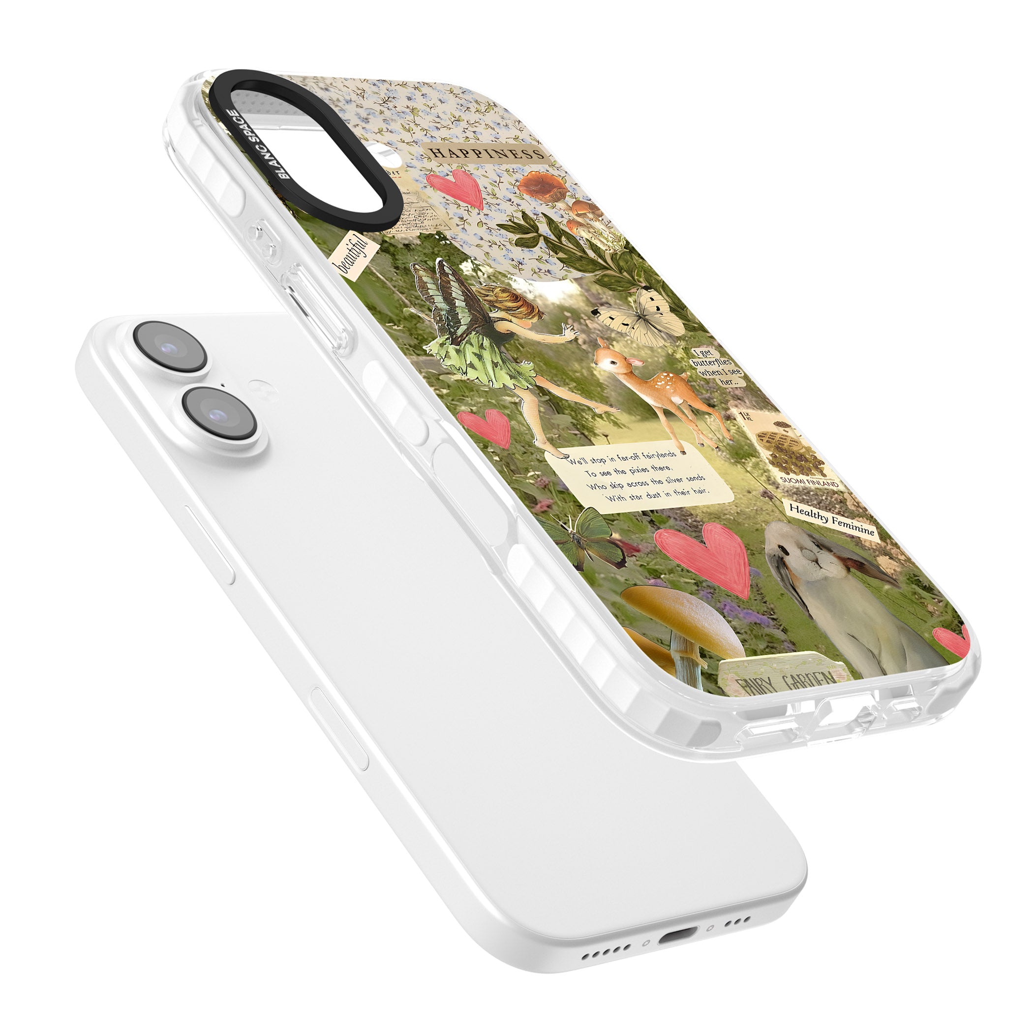 Soft Fairy iPhone 17 Impact Pro Clear Phone Case Colours