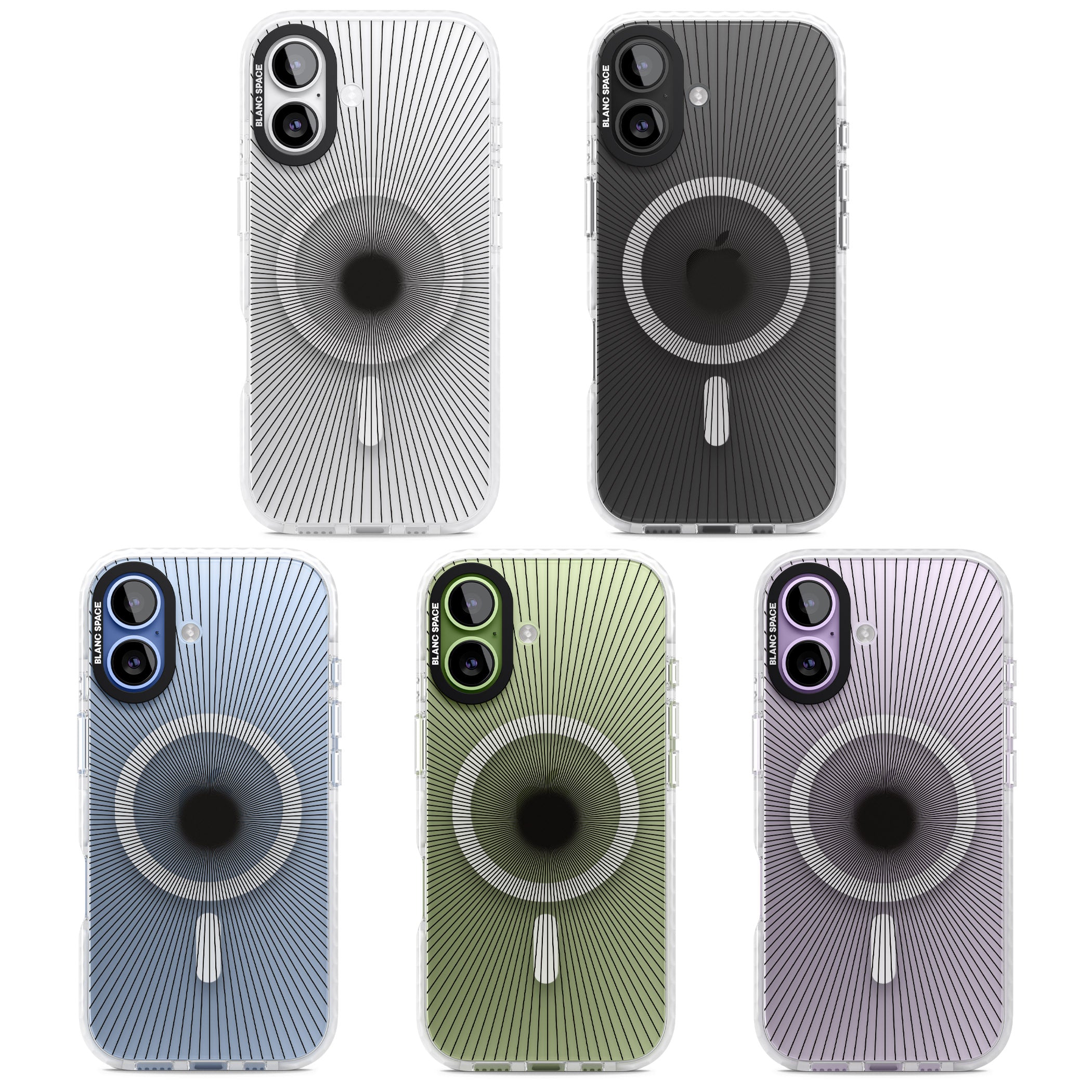 Sunburst iPhone 17 Impact Pro Clear Phone Case APT Impact Protection