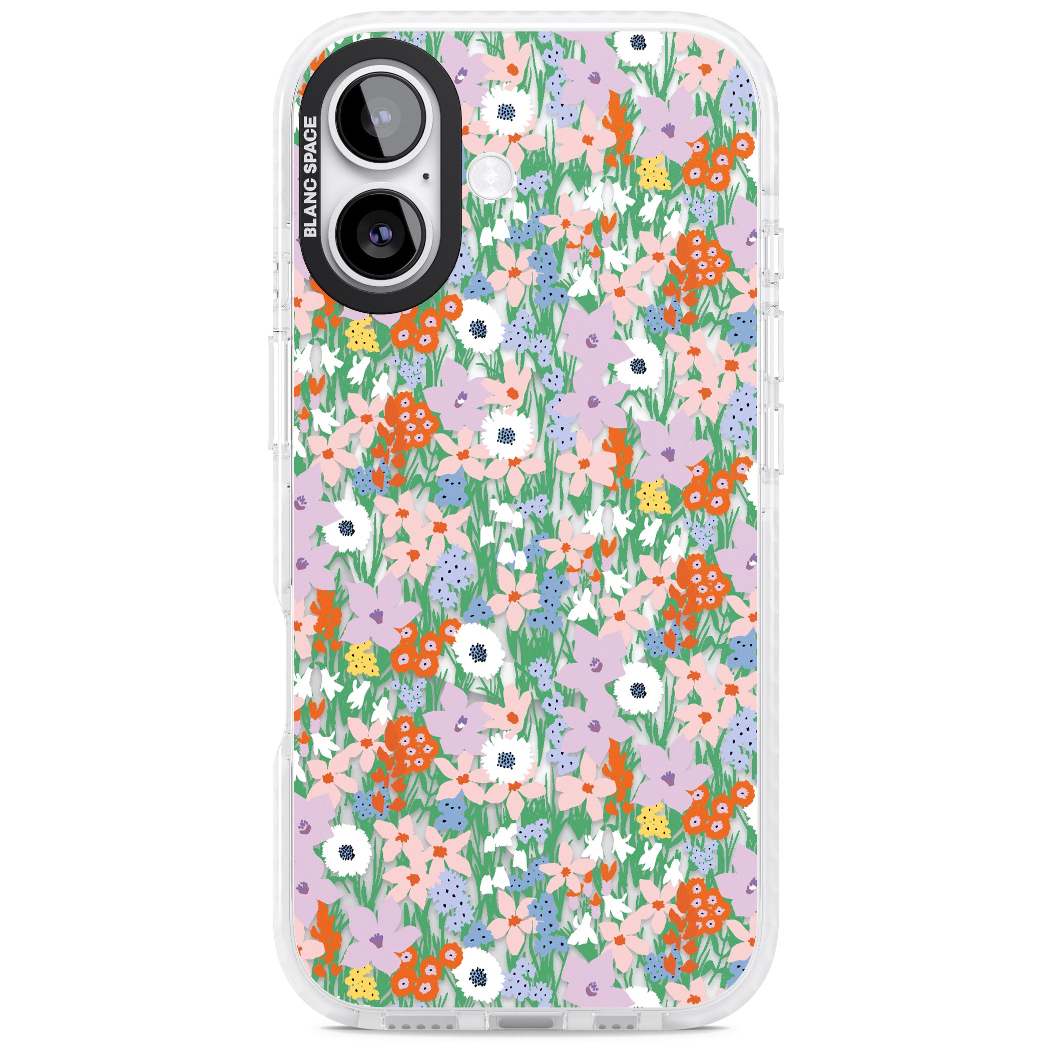 Floral Bloom Jazzy iPhone 17 Impact Pro Clear Phone Case