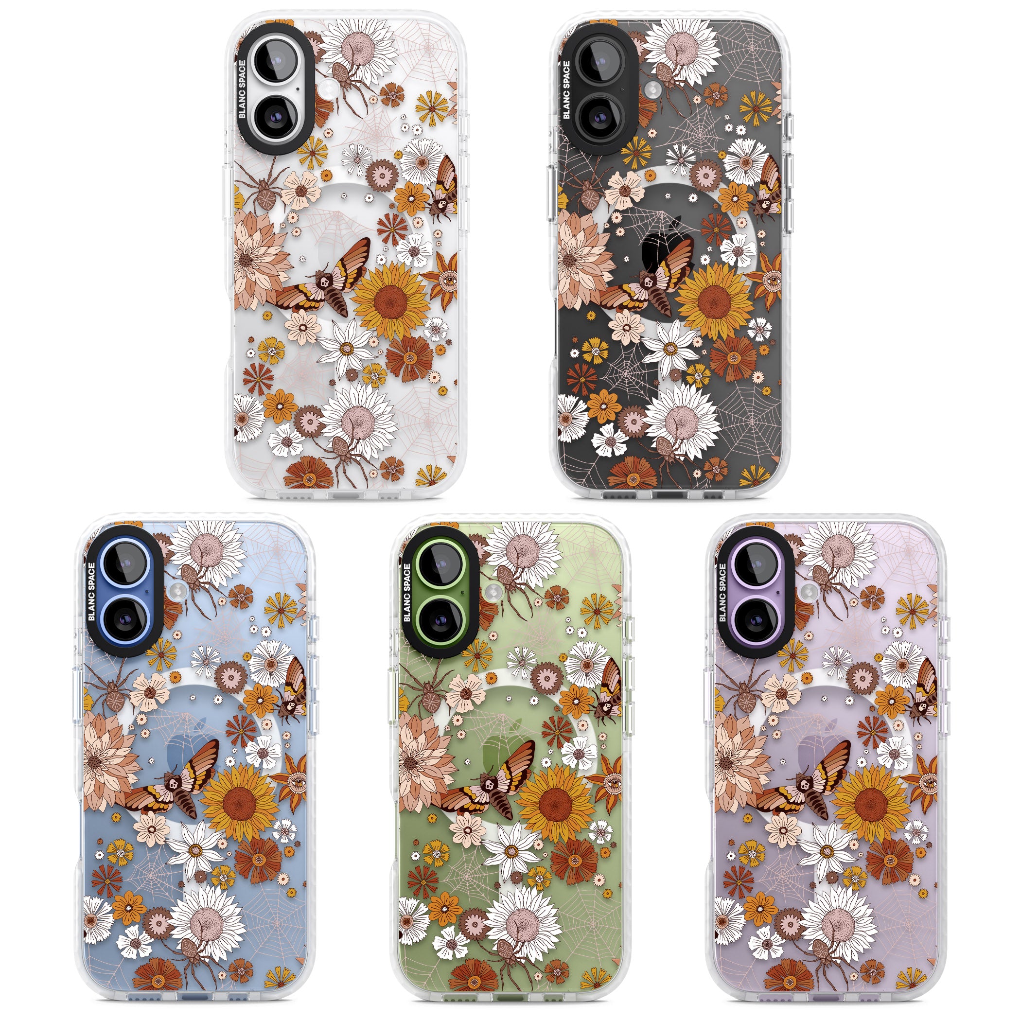 Halloween Wildlife iPhone 17 Impact Pro Clear Phone Case APT Impact Protection