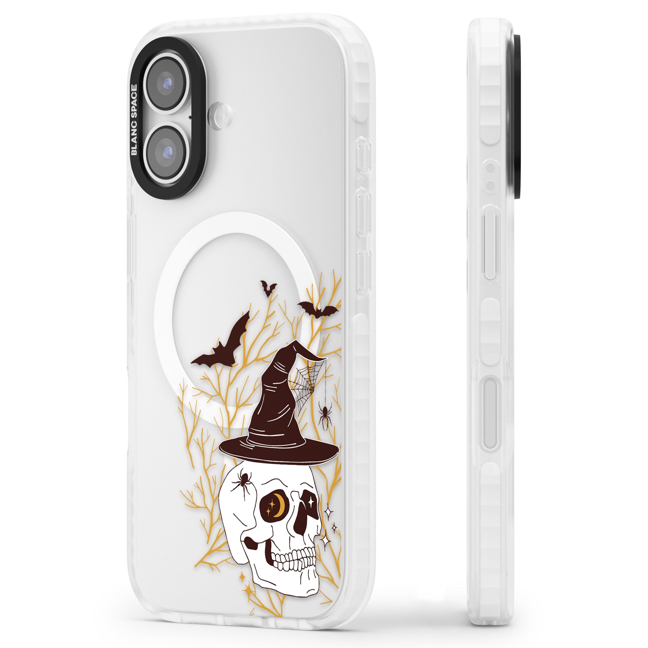 To Die For iPhone 17 Impact Pro Clear Phone Case Side Profile