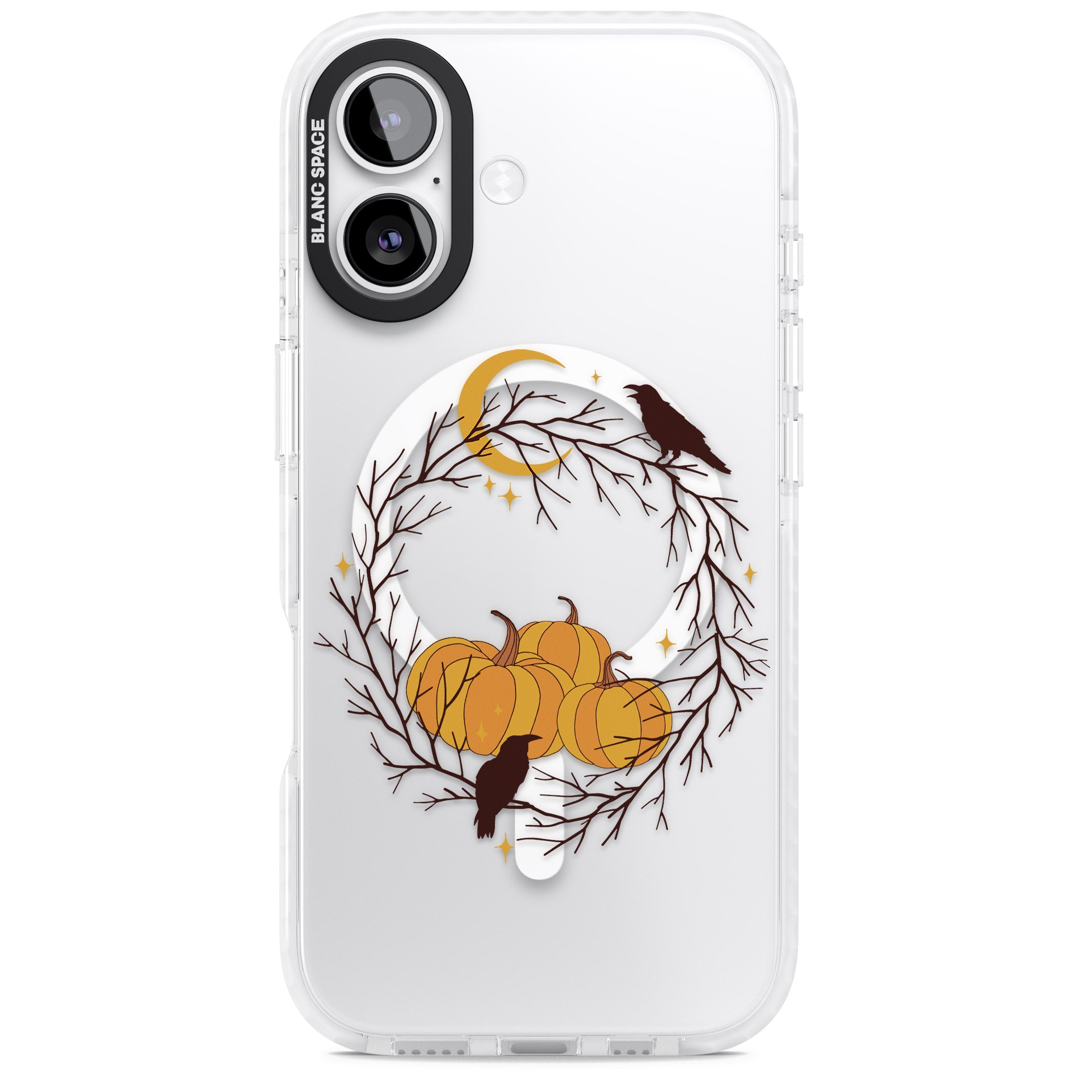 Pumpkin Patch iPhone 17 Impact Pro Clear Phone Case
