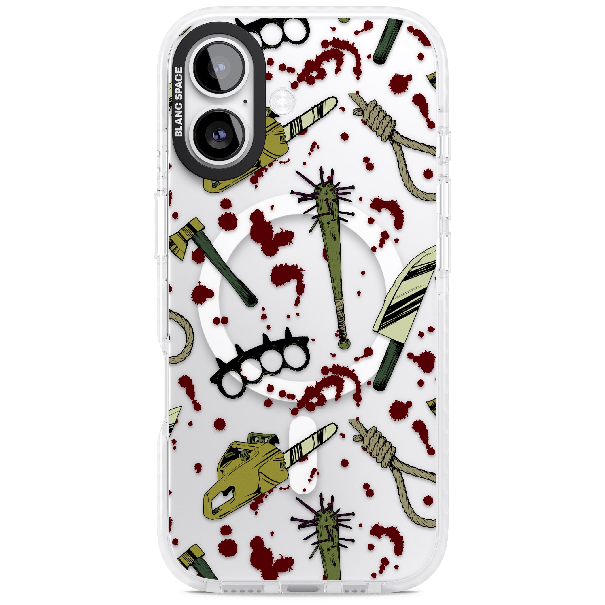 Movie Massacre iPhone 17 Impact Pro Clear Phone Case