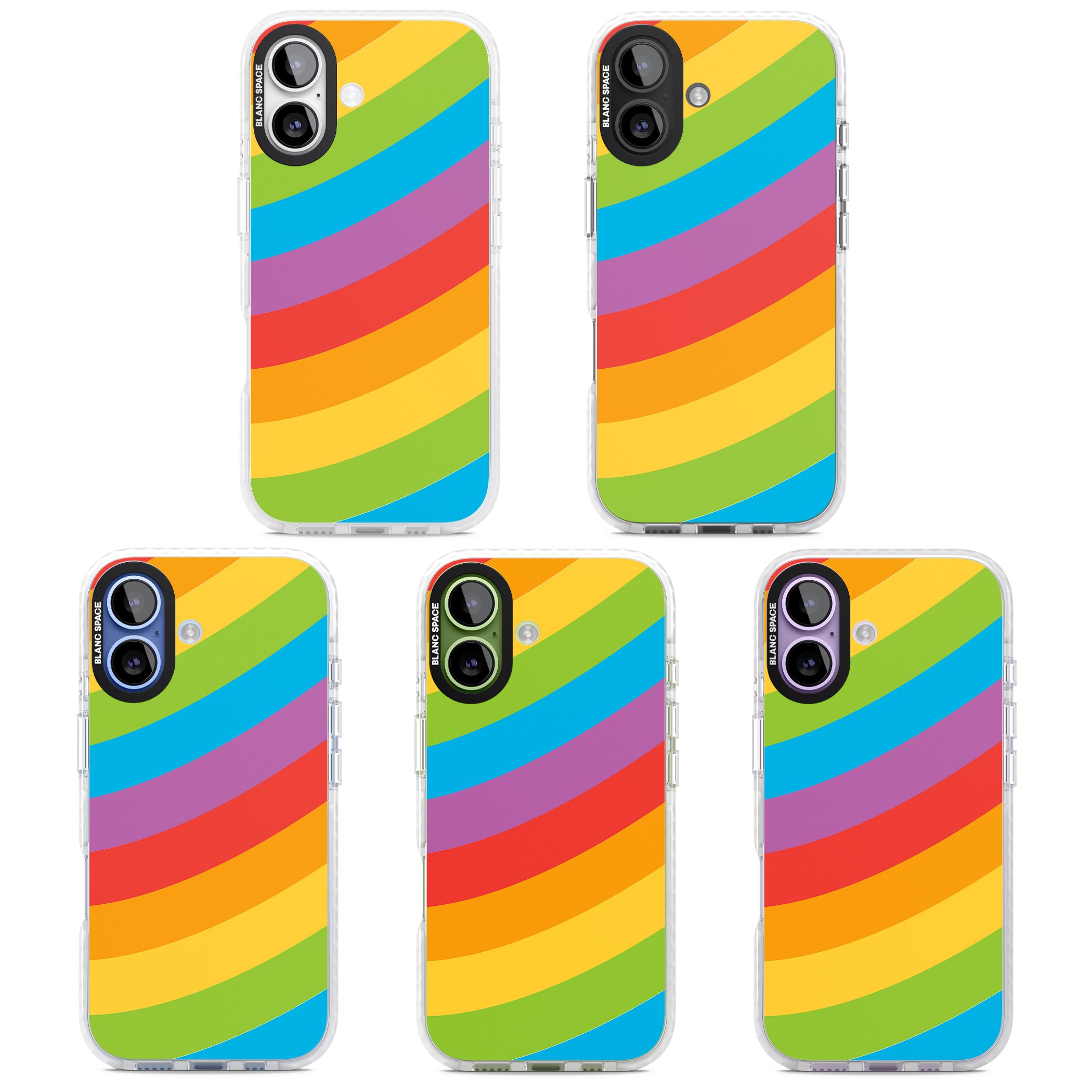 Lucky Rainbow iPhone 17 Impact Pro Clear Phone Case APT Impact Protection