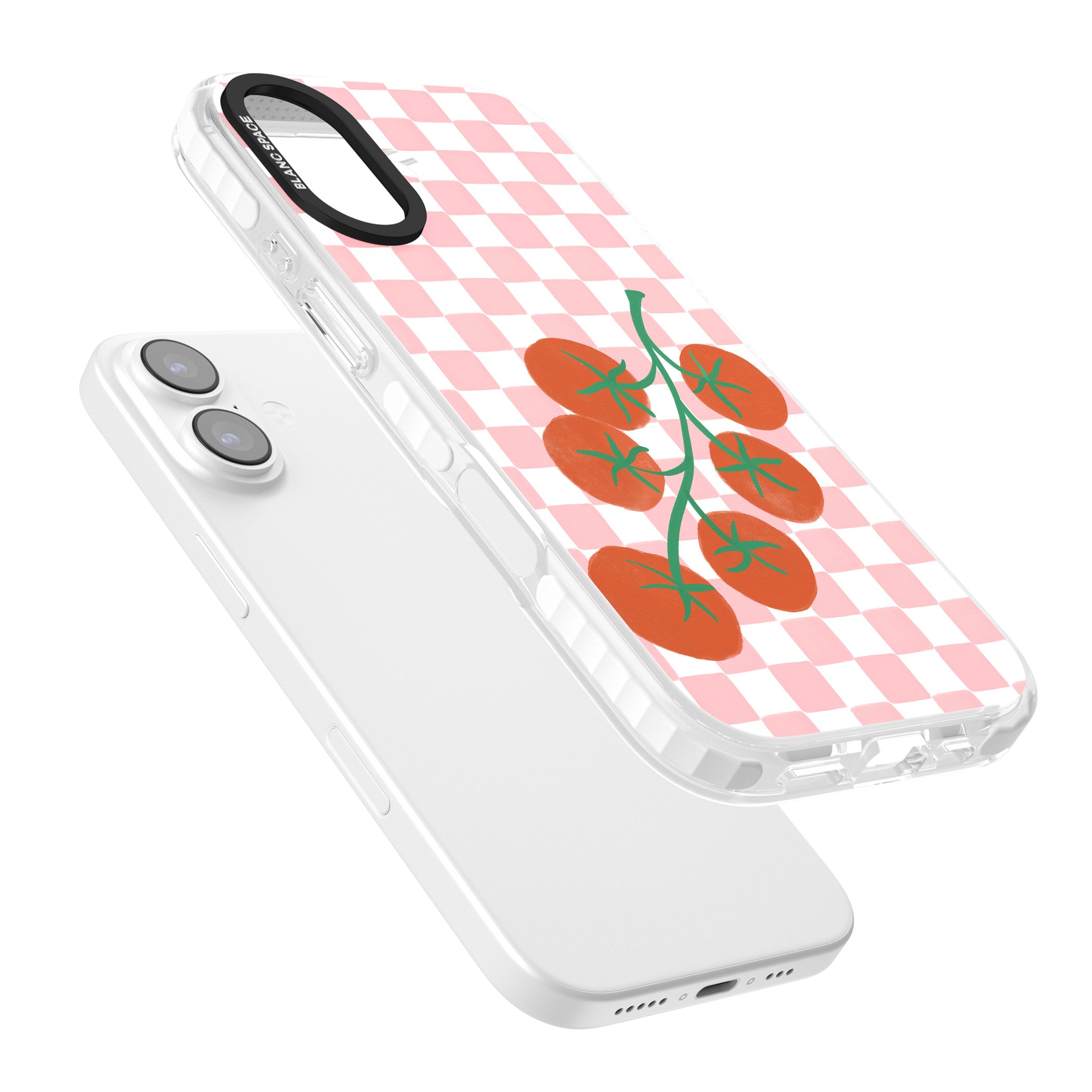 Loose Tomatoes iPhone 17 Impact Pro Clear Phone Case Colours