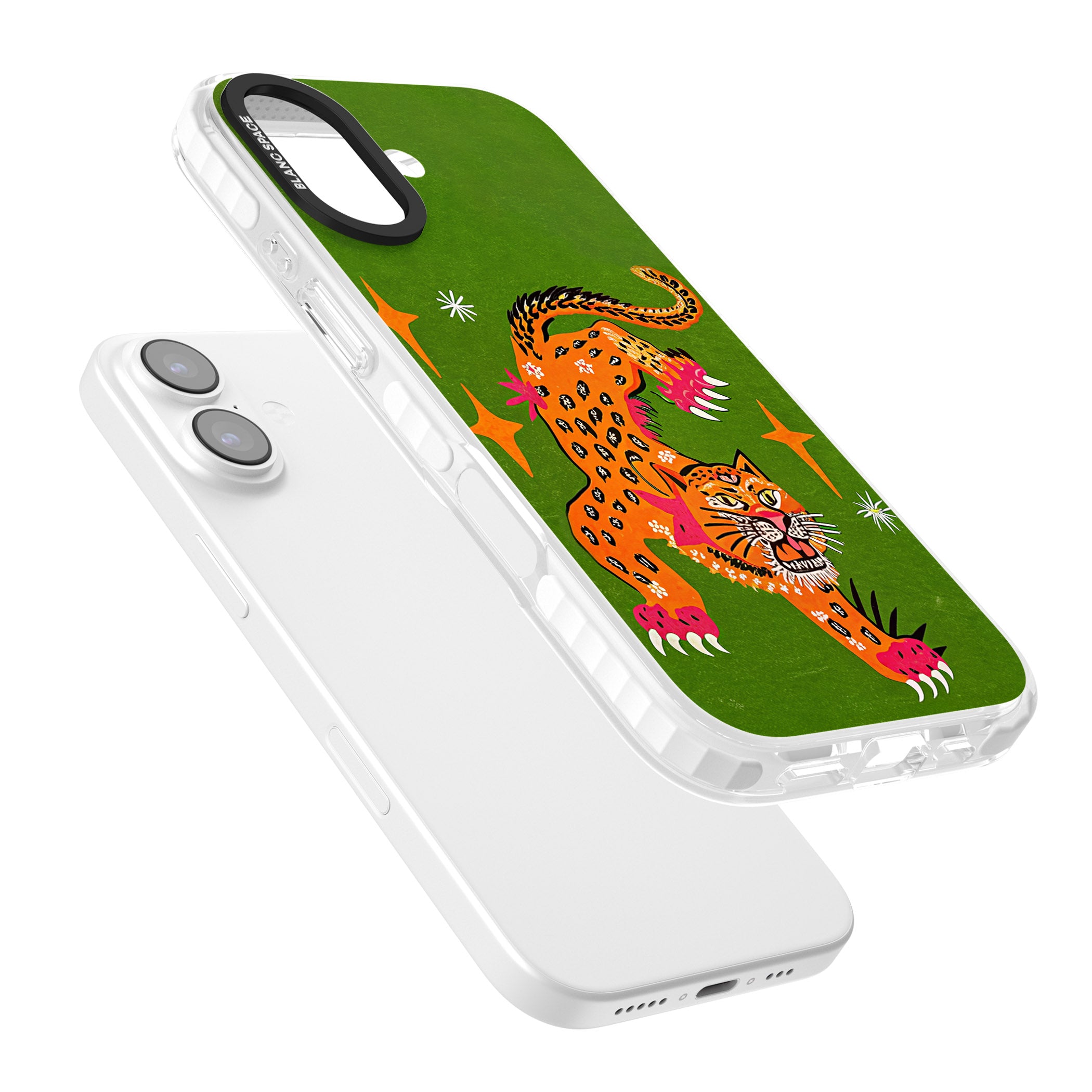 Fierce Jaguar iPhone 17 Impact Pro Clear Phone Case Colours