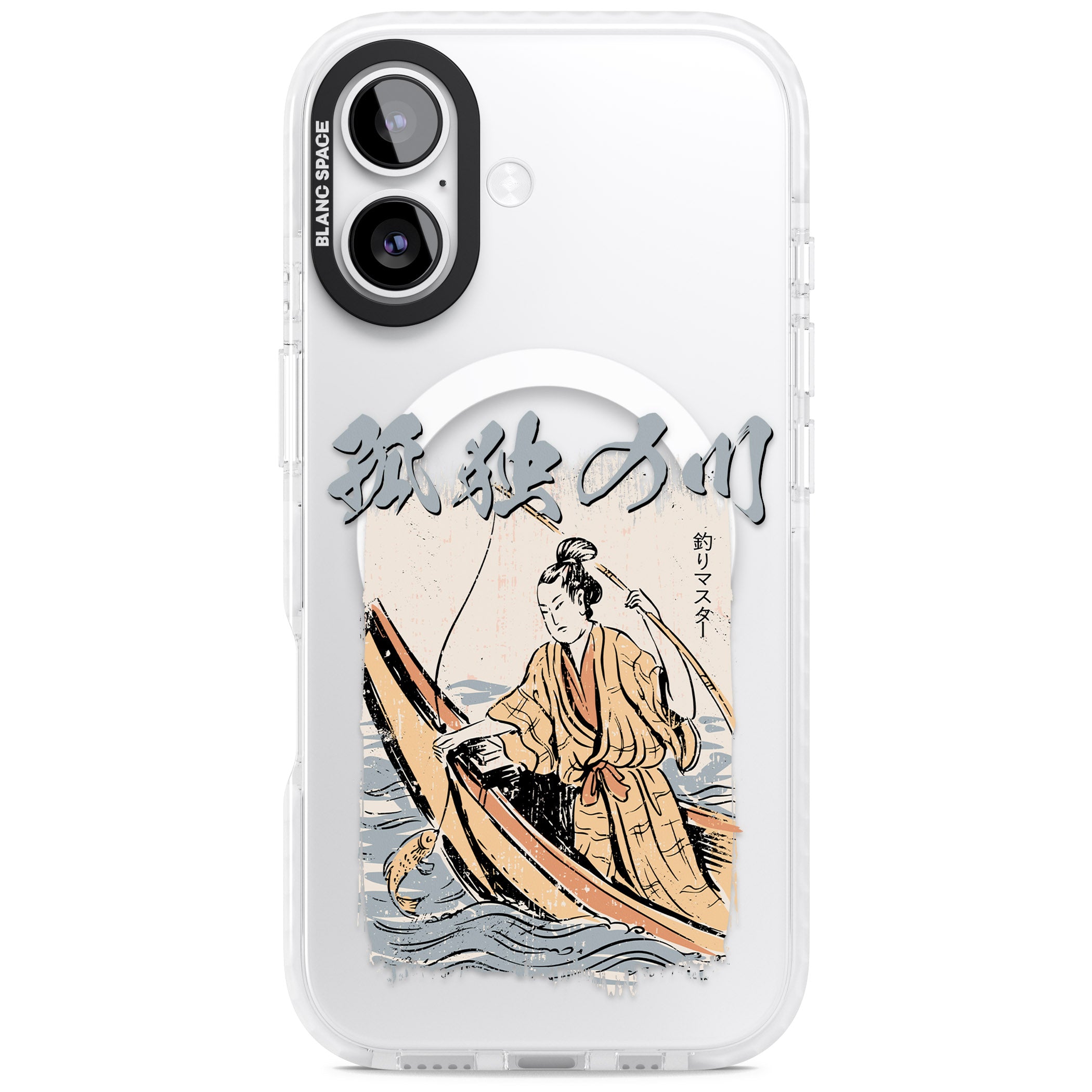 Japanese River iPhone 17 Impact Pro Clear Phone Case